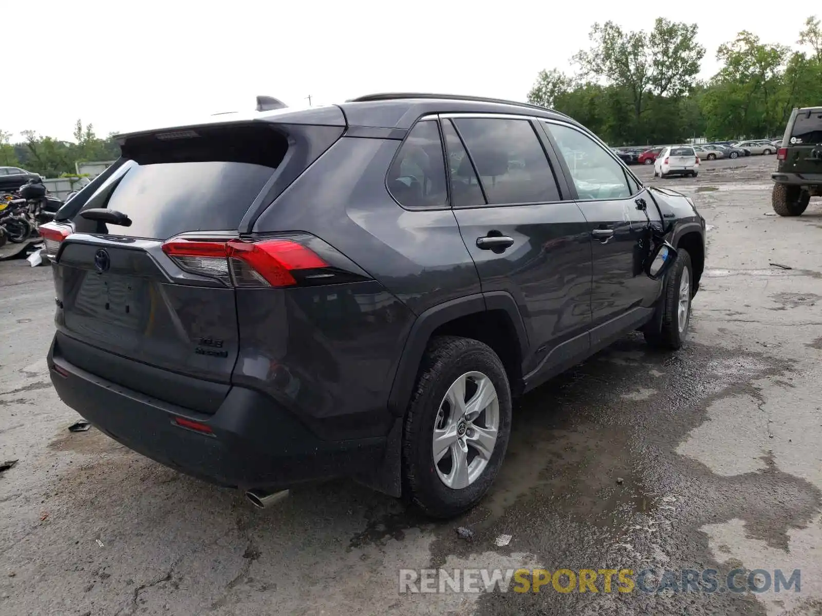 4 Фотография поврежденного автомобиля 2T3RWRFV5MW113473 TOYOTA RAV4 2021