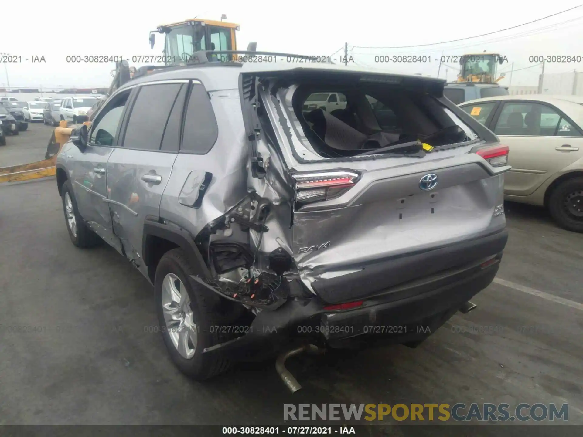 6 Photograph of a damaged car 2T3RWRFV5MW115353 TOYOTA RAV4 2021