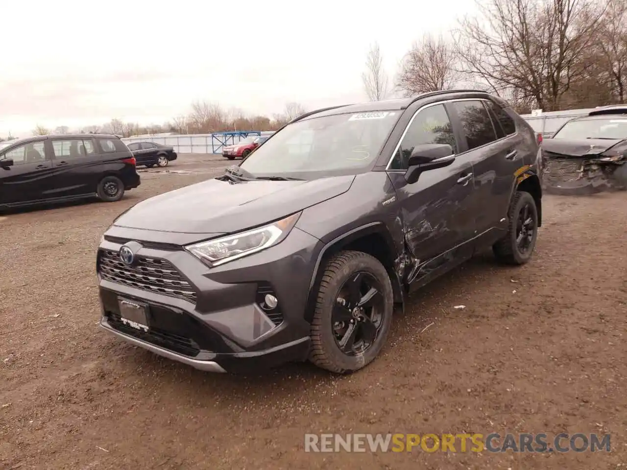 2 Photograph of a damaged car 2T3RWRFV6MW115409 TOYOTA RAV4 2021