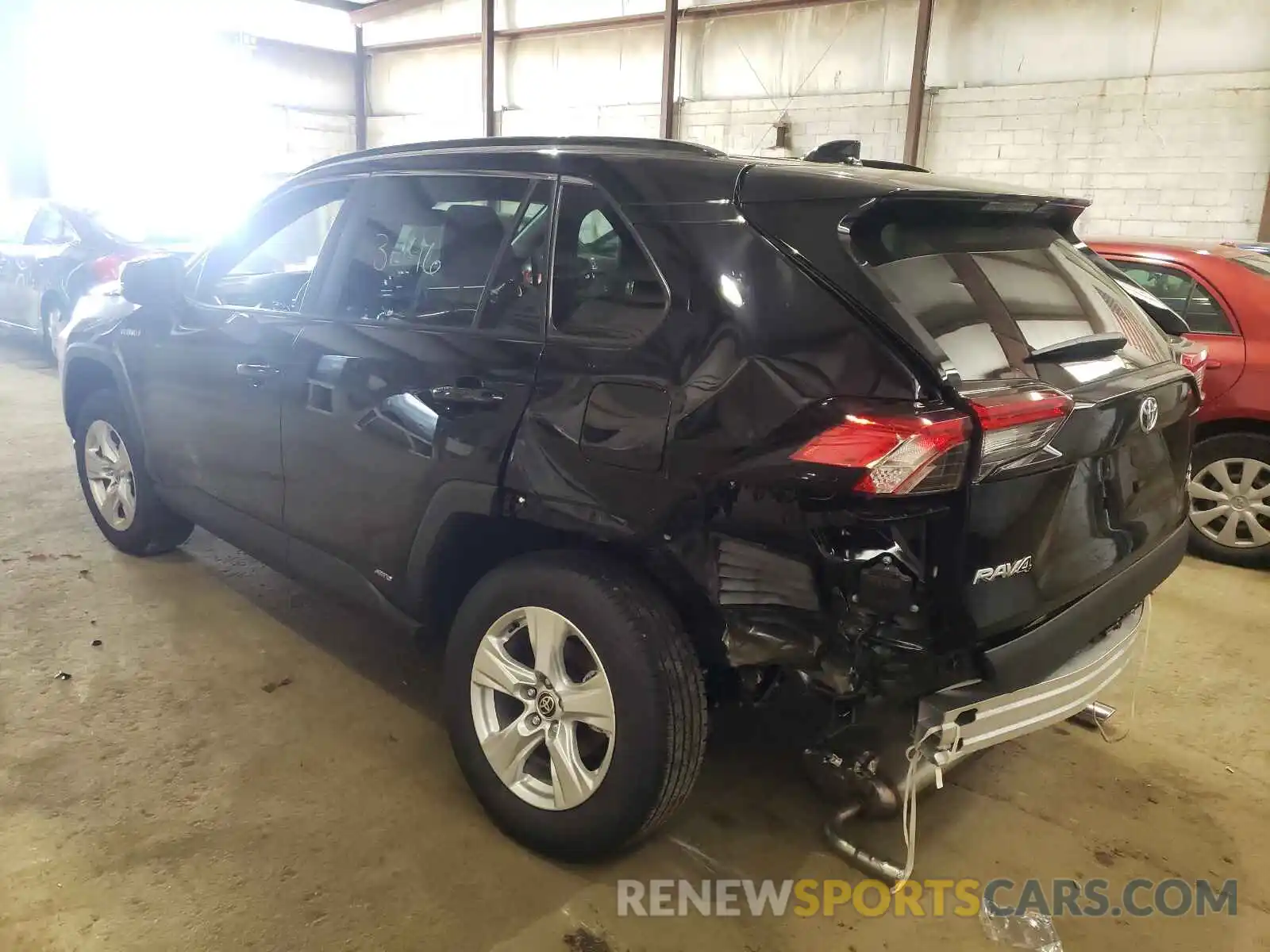 3 Photograph of a damaged car 2T3RWRFV6MW120111 TOYOTA RAV4 2021