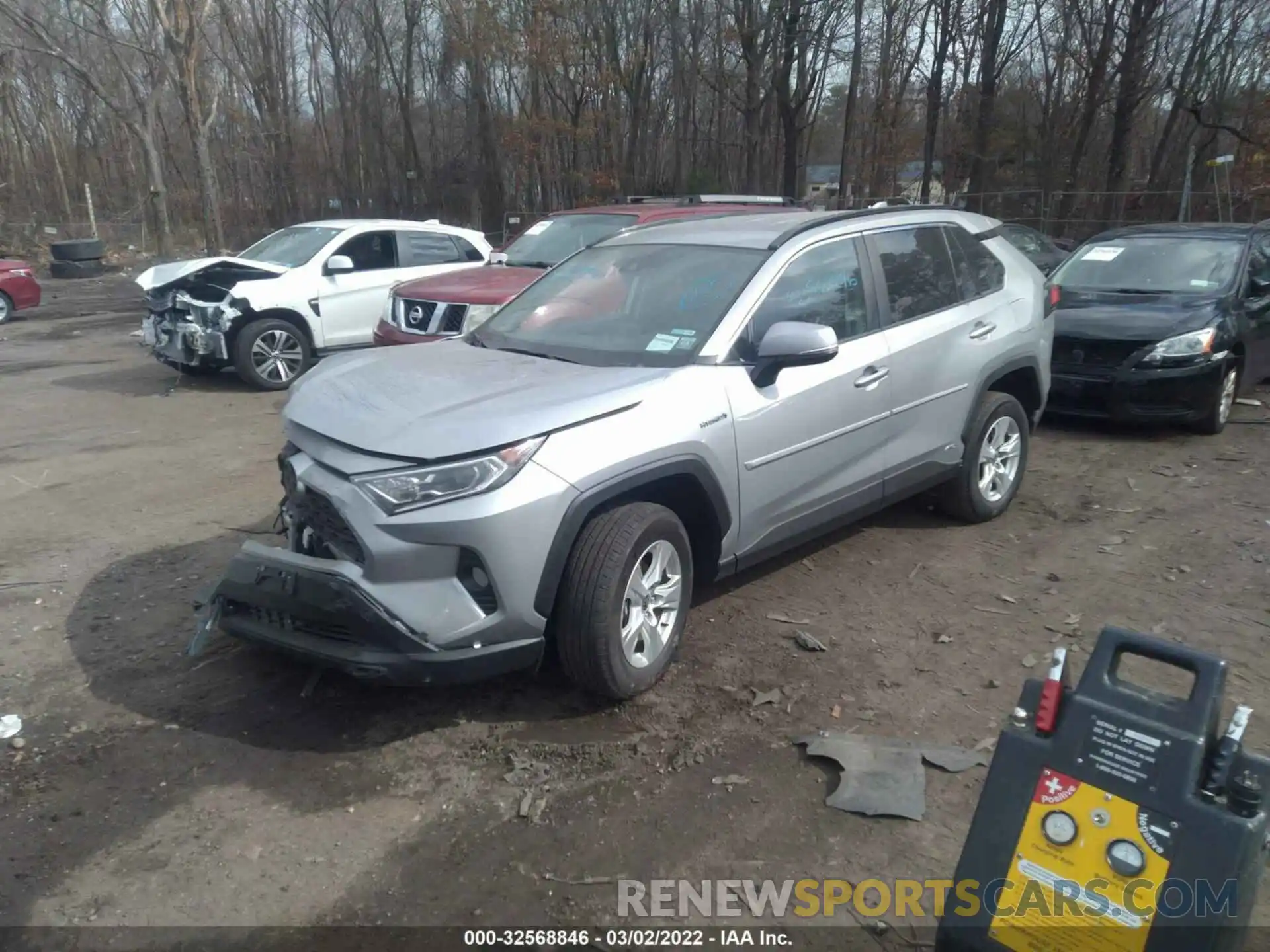 2 Photograph of a damaged car 2T3RWRFV6MW128399 TOYOTA RAV4 2021