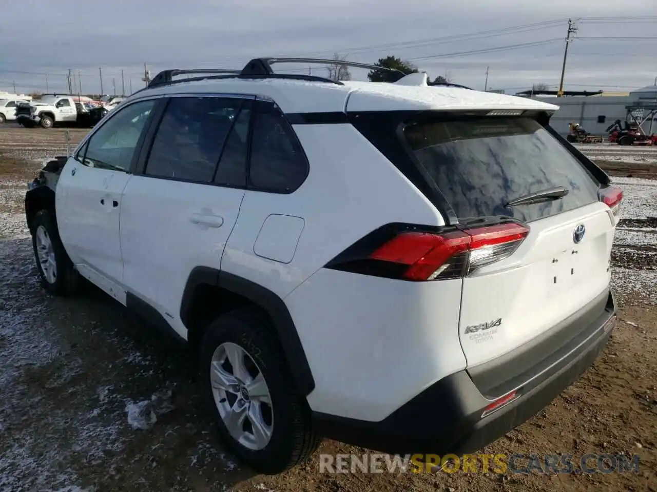 3 Фотография поврежденного автомобиля 2T3RWRFV7MW111370 TOYOTA RAV4 2021