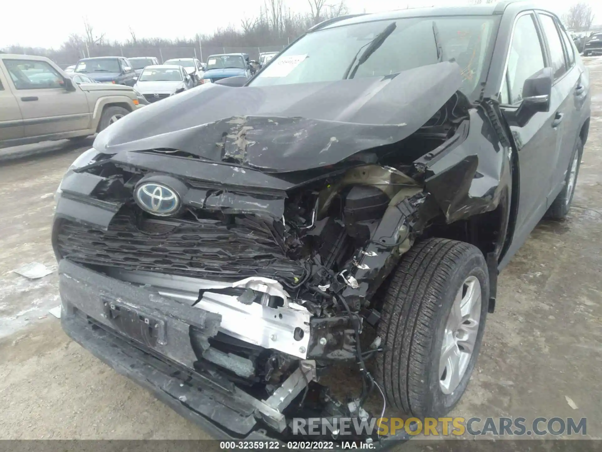 6 Photograph of a damaged car 2T3RWRFV7MW118979 TOYOTA RAV4 2021