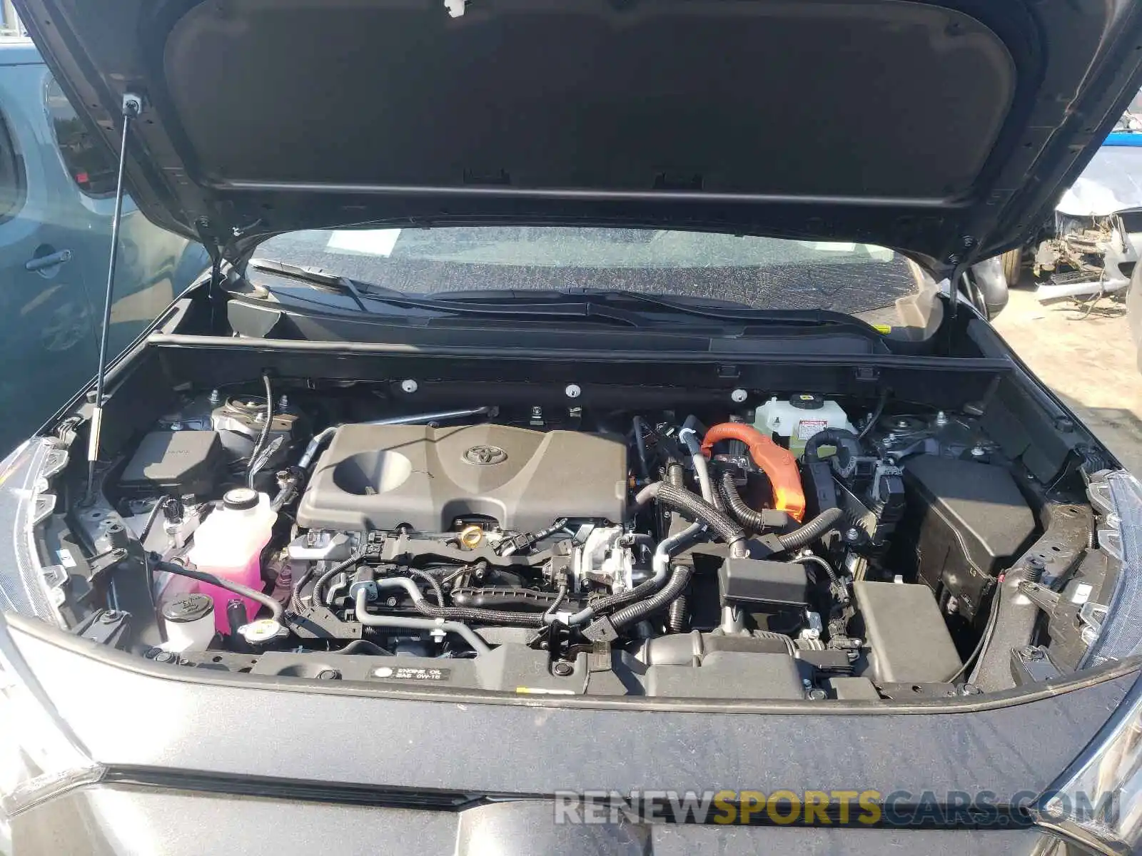 7 Фотография поврежденного автомобиля 2T3RWRFV8MW111958 TOYOTA RAV4 2021