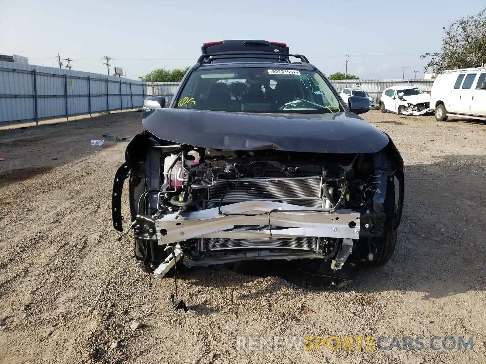 9 Photograph of a damaged car 2T3RWRFVXMW117079 TOYOTA RAV4 2021