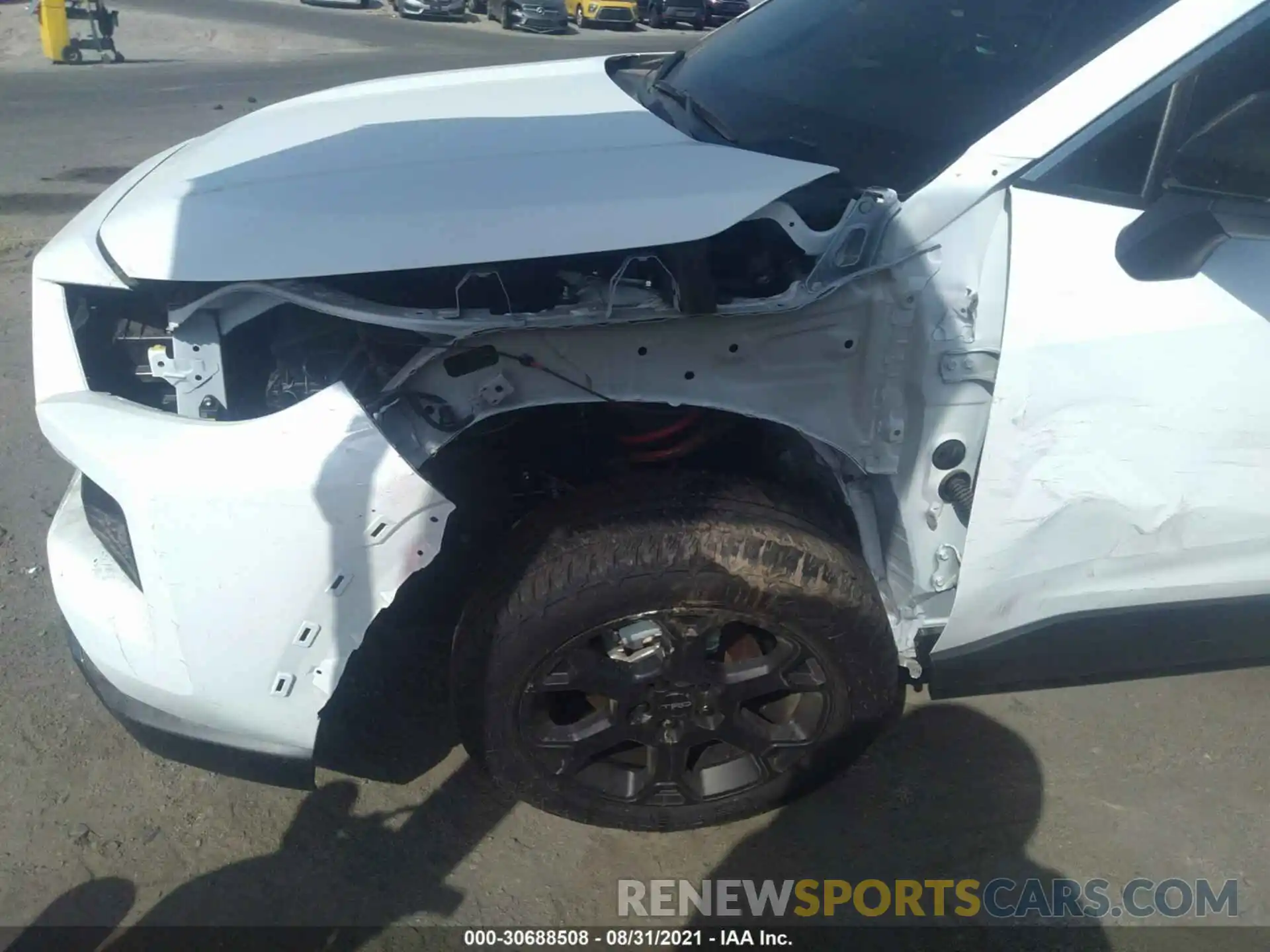 6 Photograph of a damaged car 2T3S1RFV0MW167926 TOYOTA RAV4 2021