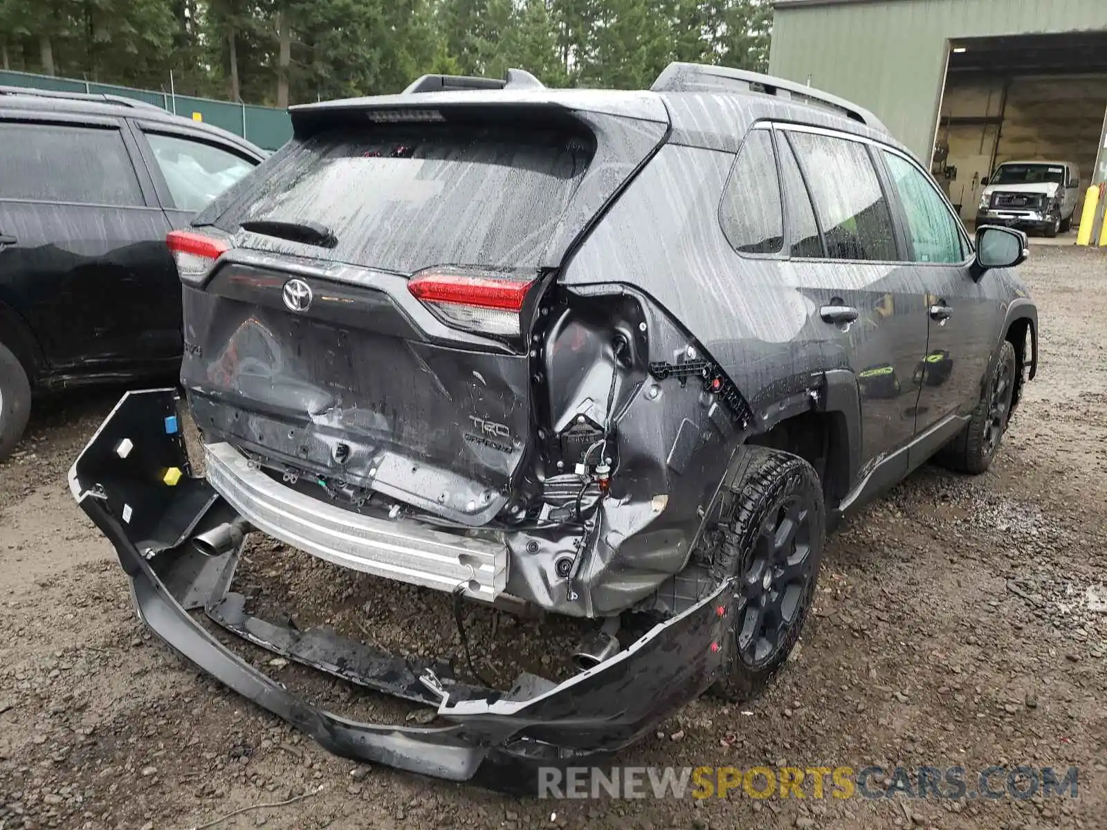 4 Photograph of a damaged car 2T3S1RFV2MW154269 TOYOTA RAV4 2021