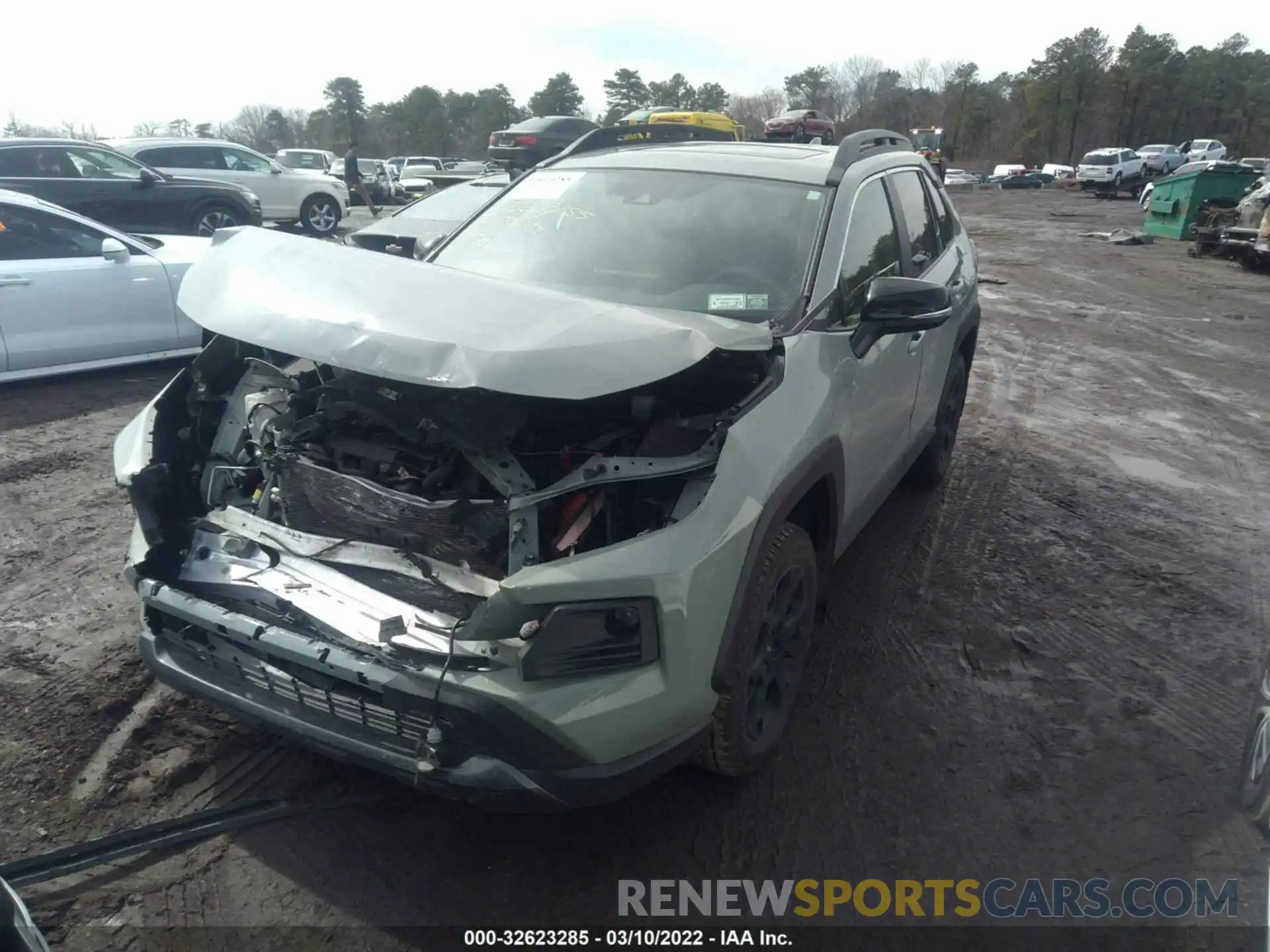 2 Фотография поврежденного автомобиля 2T3S1RFV2MW162498 TOYOTA RAV4 2021