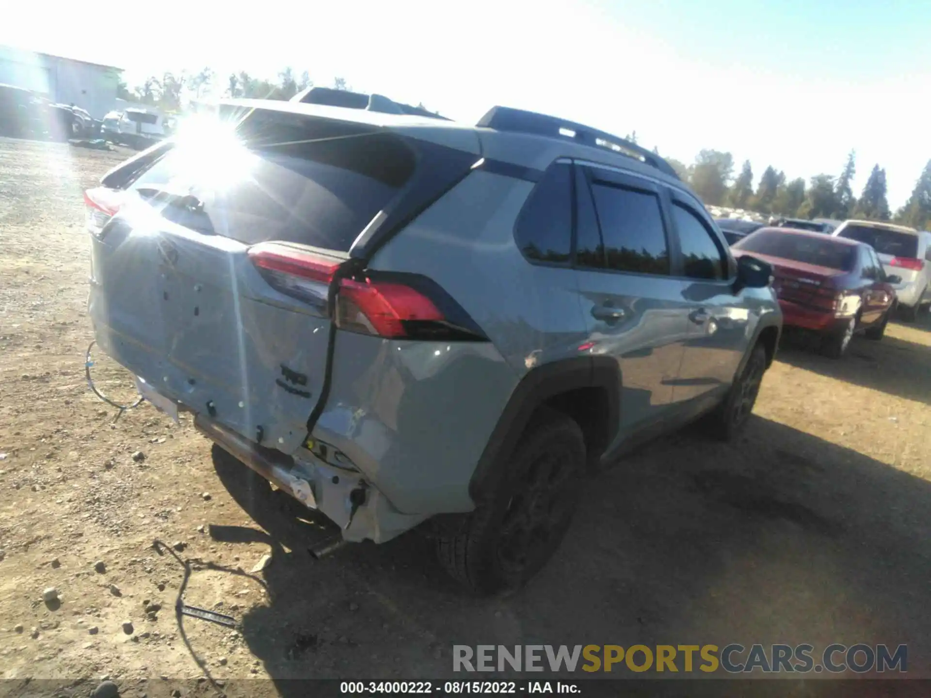 4 Photograph of a damaged car 2T3S1RFV2MW225969 TOYOTA RAV4 2021