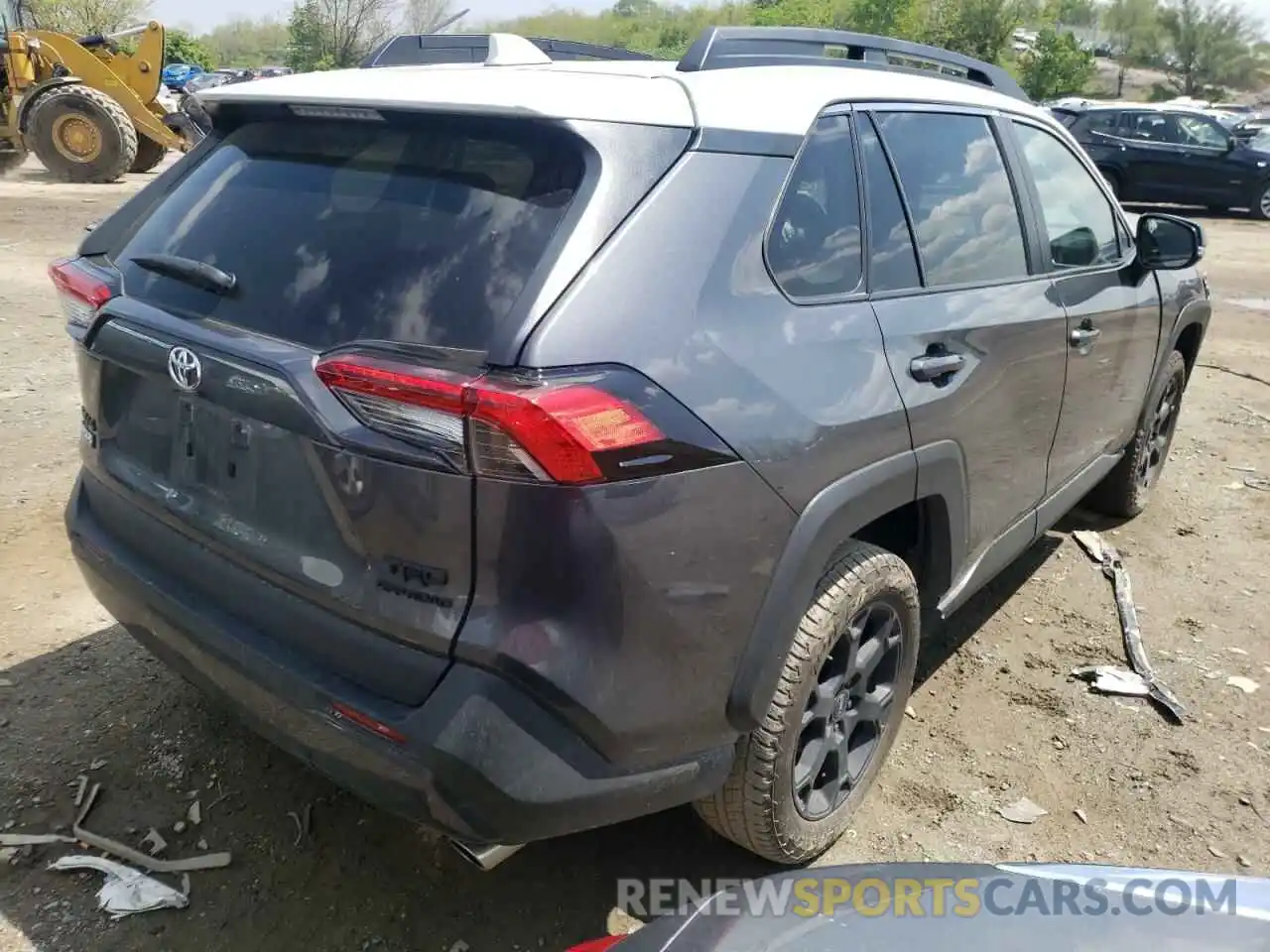 4 Photograph of a damaged car 2T3S1RFV3MW162414 TOYOTA RAV4 2021