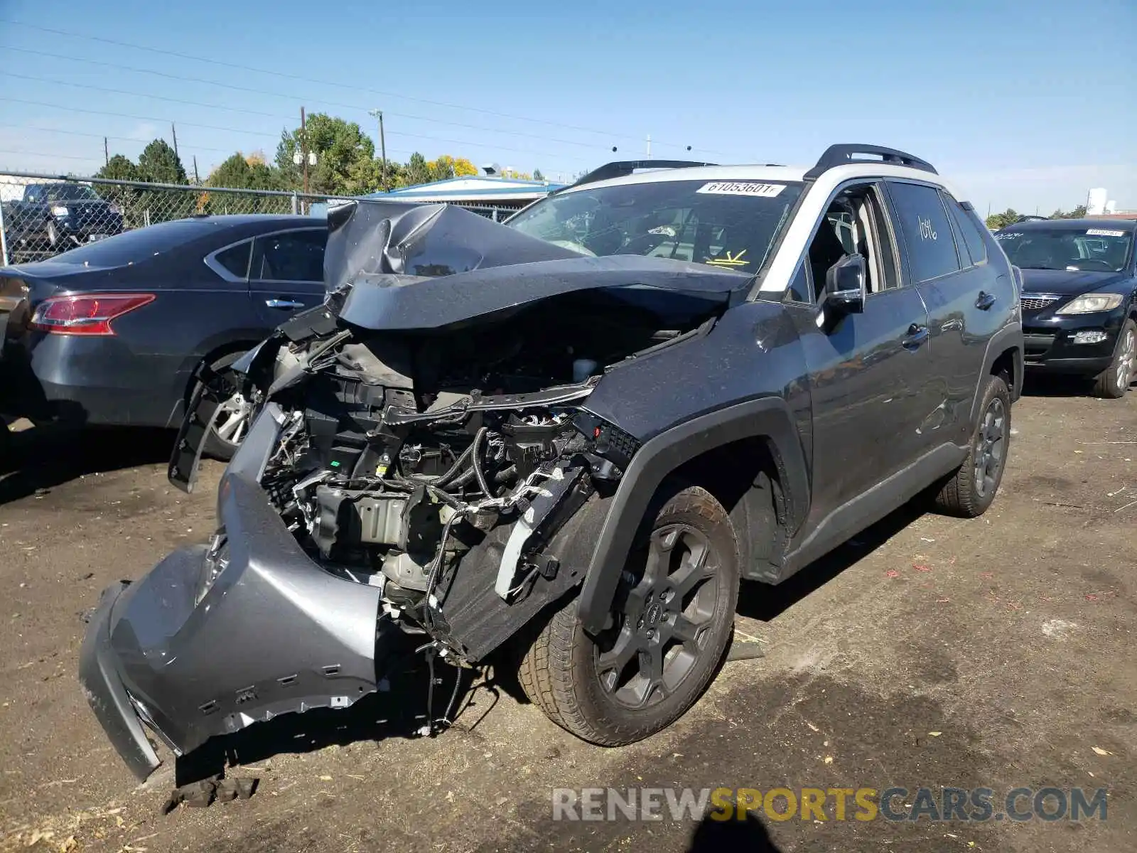 2 Photograph of a damaged car 2T3S1RFV3MW170562 TOYOTA RAV4 2021