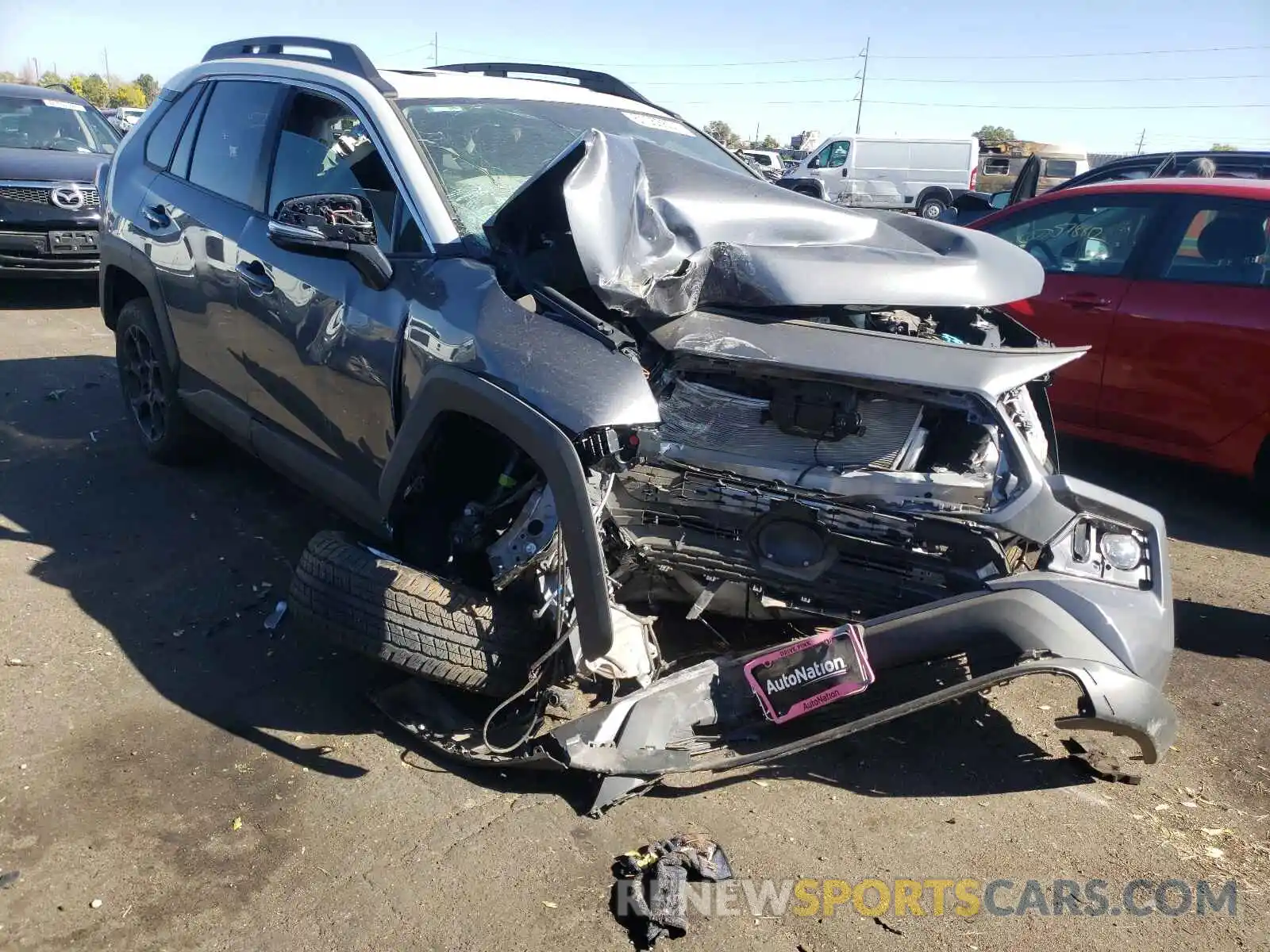 9 Photograph of a damaged car 2T3S1RFV3MW170562 TOYOTA RAV4 2021