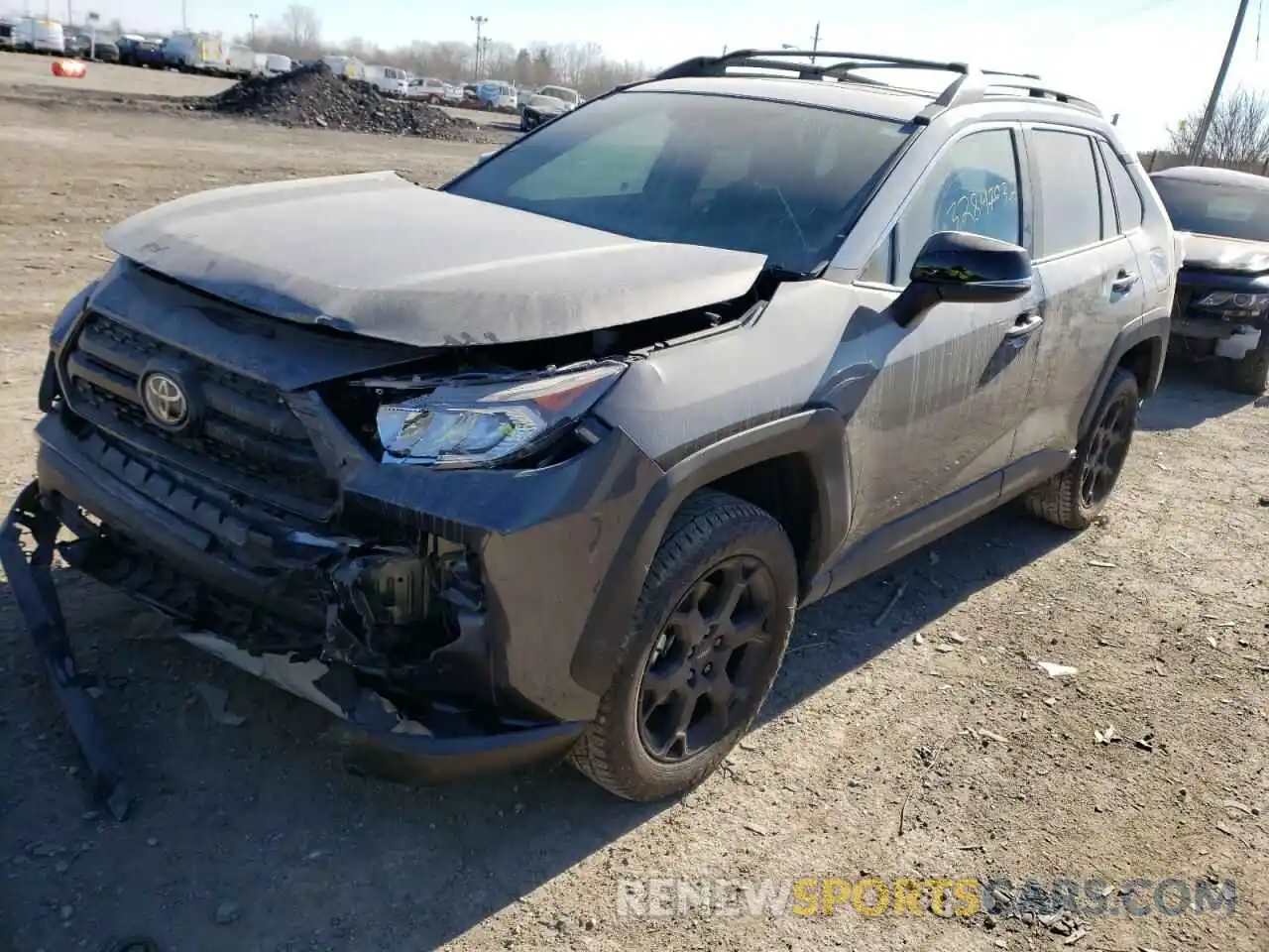 2 Фотография поврежденного автомобиля 2T3S1RFV3MW223163 TOYOTA RAV4 2021