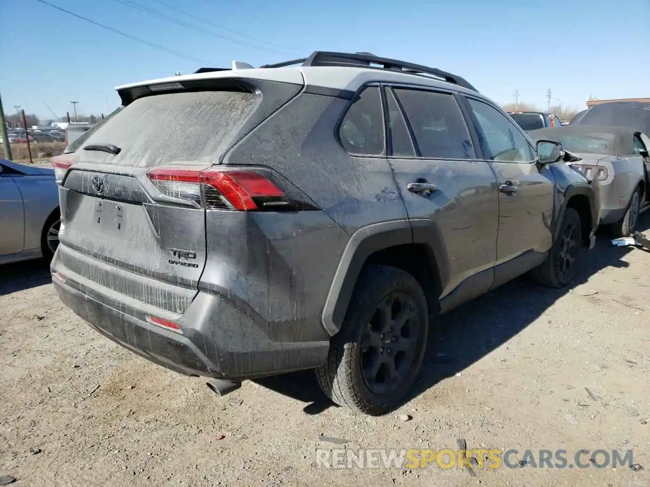 4 Photograph of a damaged car 2T3S1RFV3MW223163 TOYOTA RAV4 2021