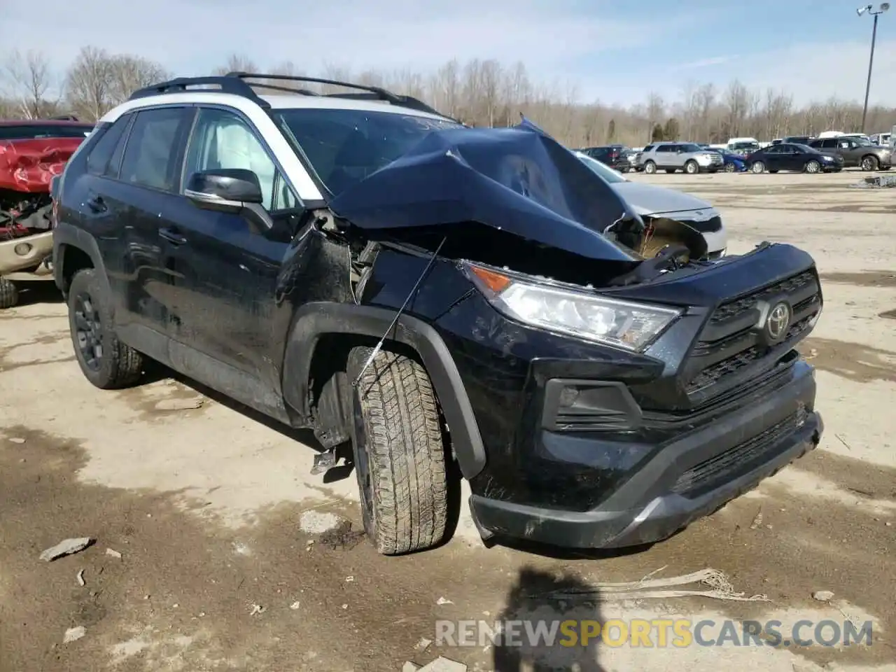 1 Photograph of a damaged car 2T3S1RFV3MW227651 TOYOTA RAV4 2021