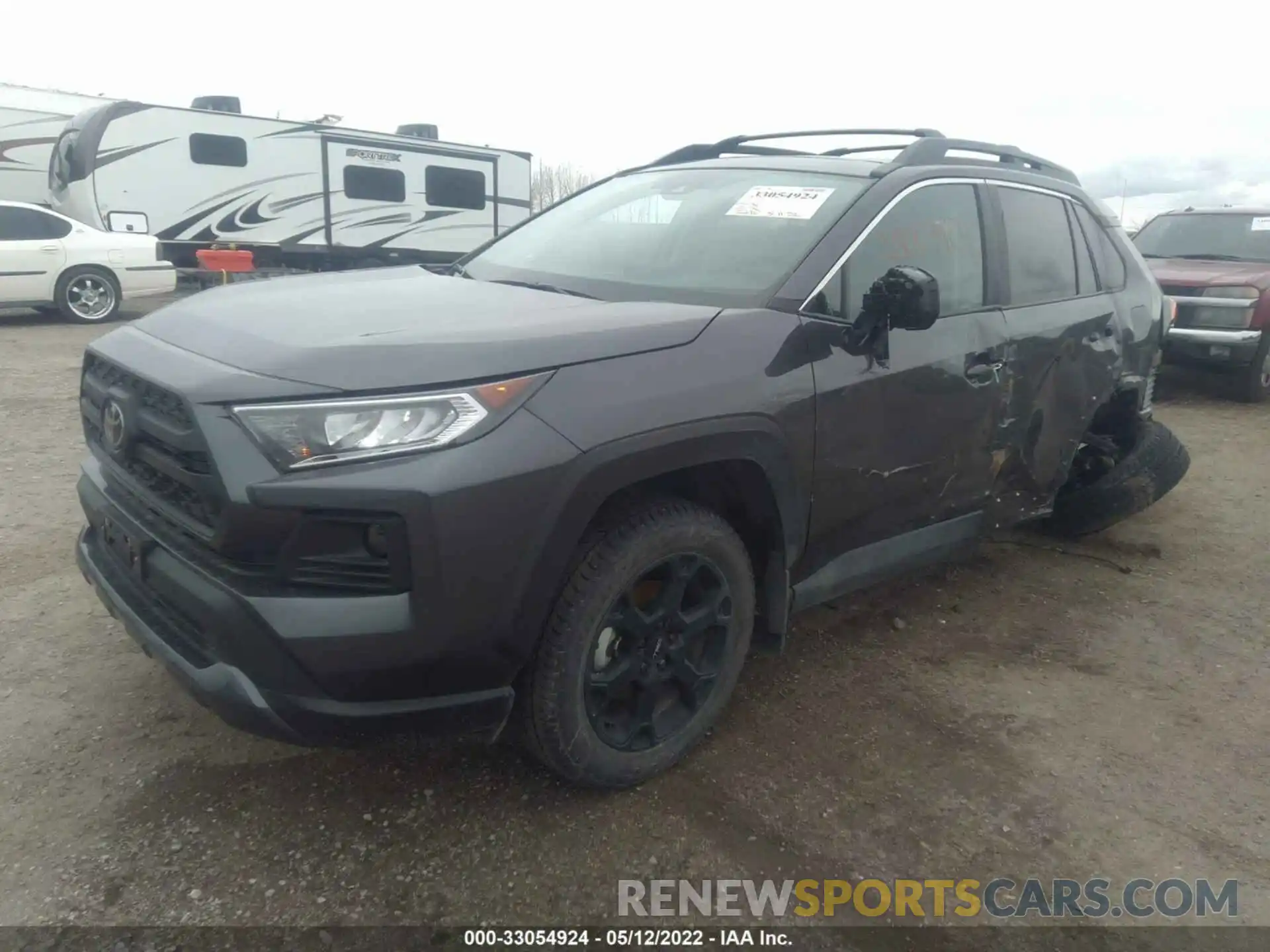 2 Photograph of a damaged car 2T3S1RFV4MW241672 TOYOTA RAV4 2021