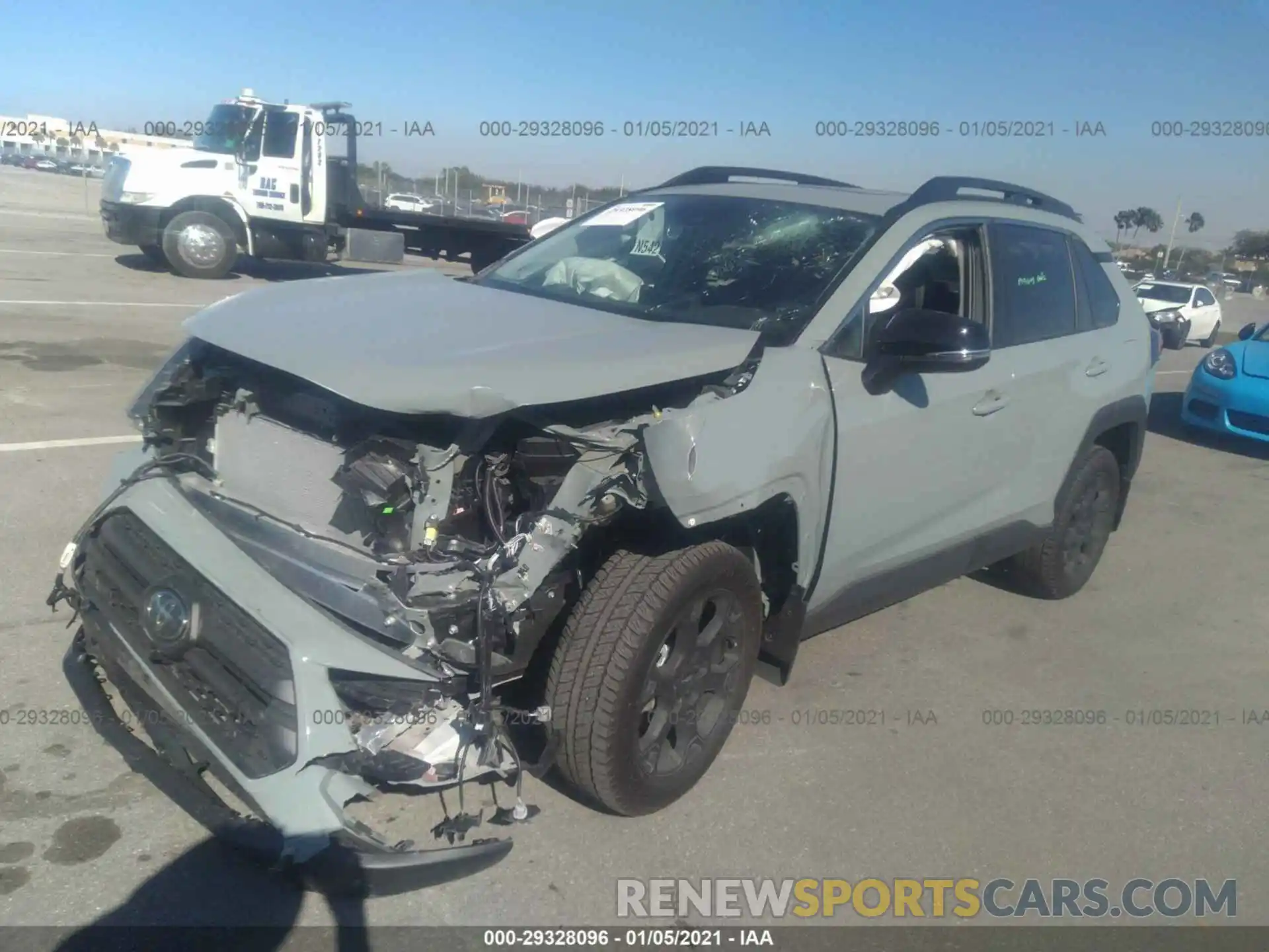 2 Photograph of a damaged car 2T3S1RFV5MW144934 TOYOTA RAV4 2021