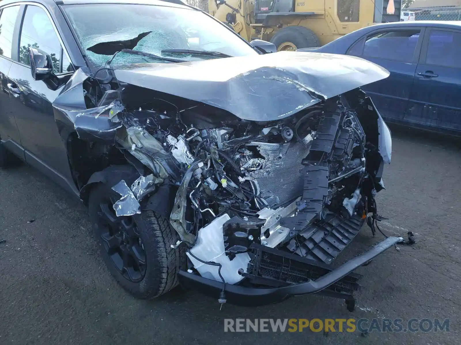 9 Photograph of a damaged car 2T3S1RFV5MW166948 TOYOTA RAV4 2021