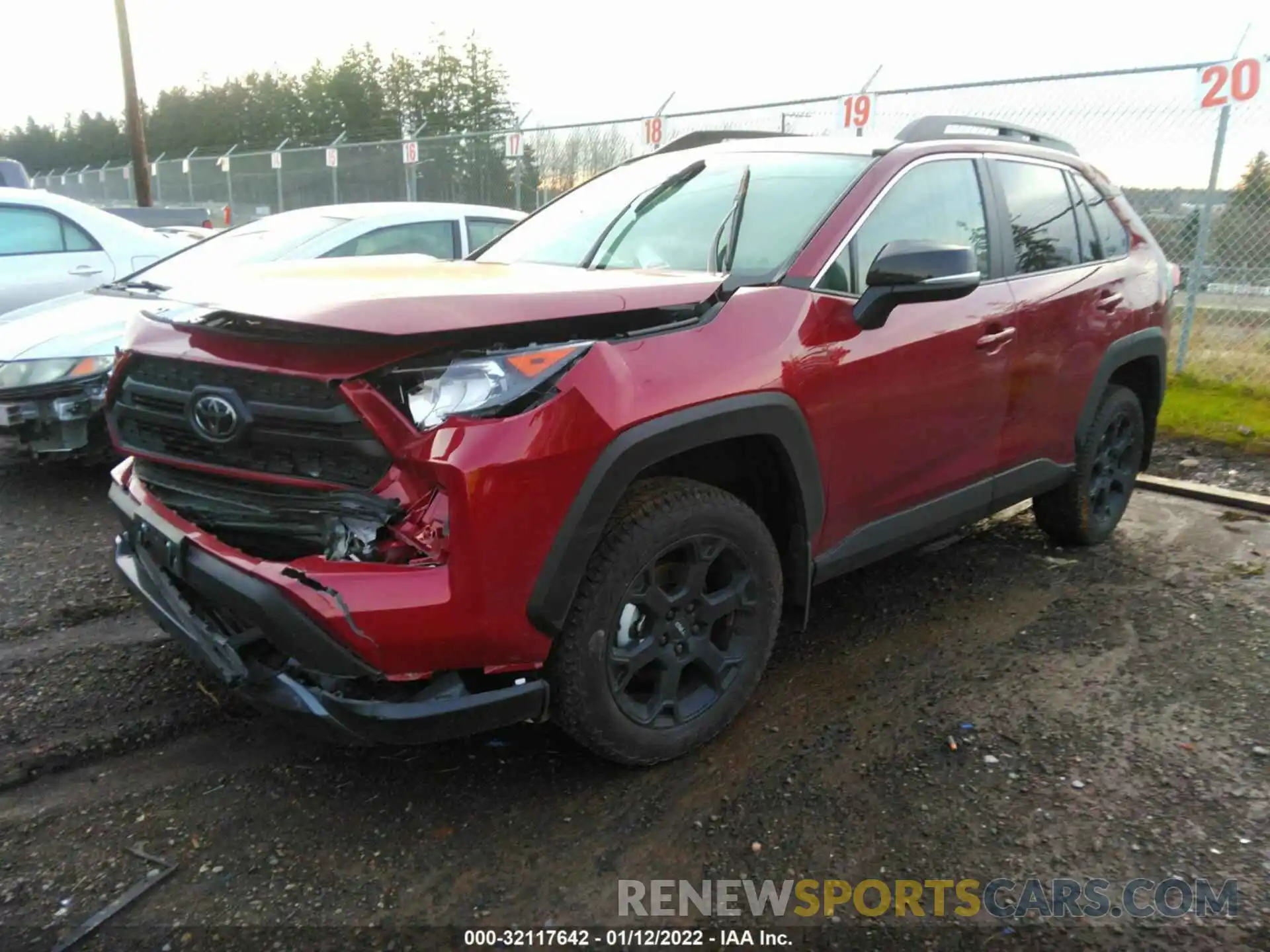 2 Photograph of a damaged car 2T3S1RFV5MW172622 TOYOTA RAV4 2021