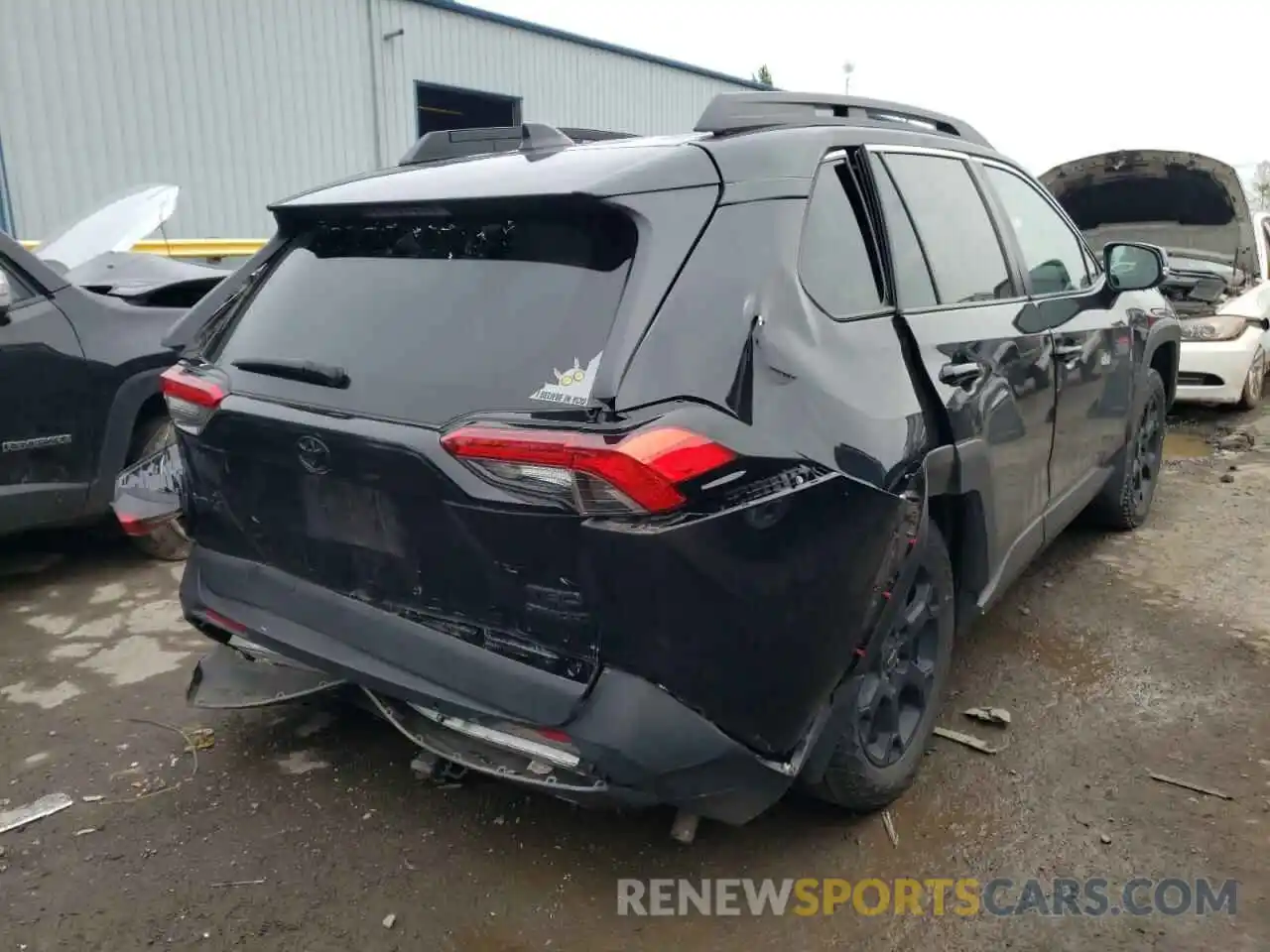 4 Photograph of a damaged car 2T3S1RFV6MW159474 TOYOTA RAV4 2021