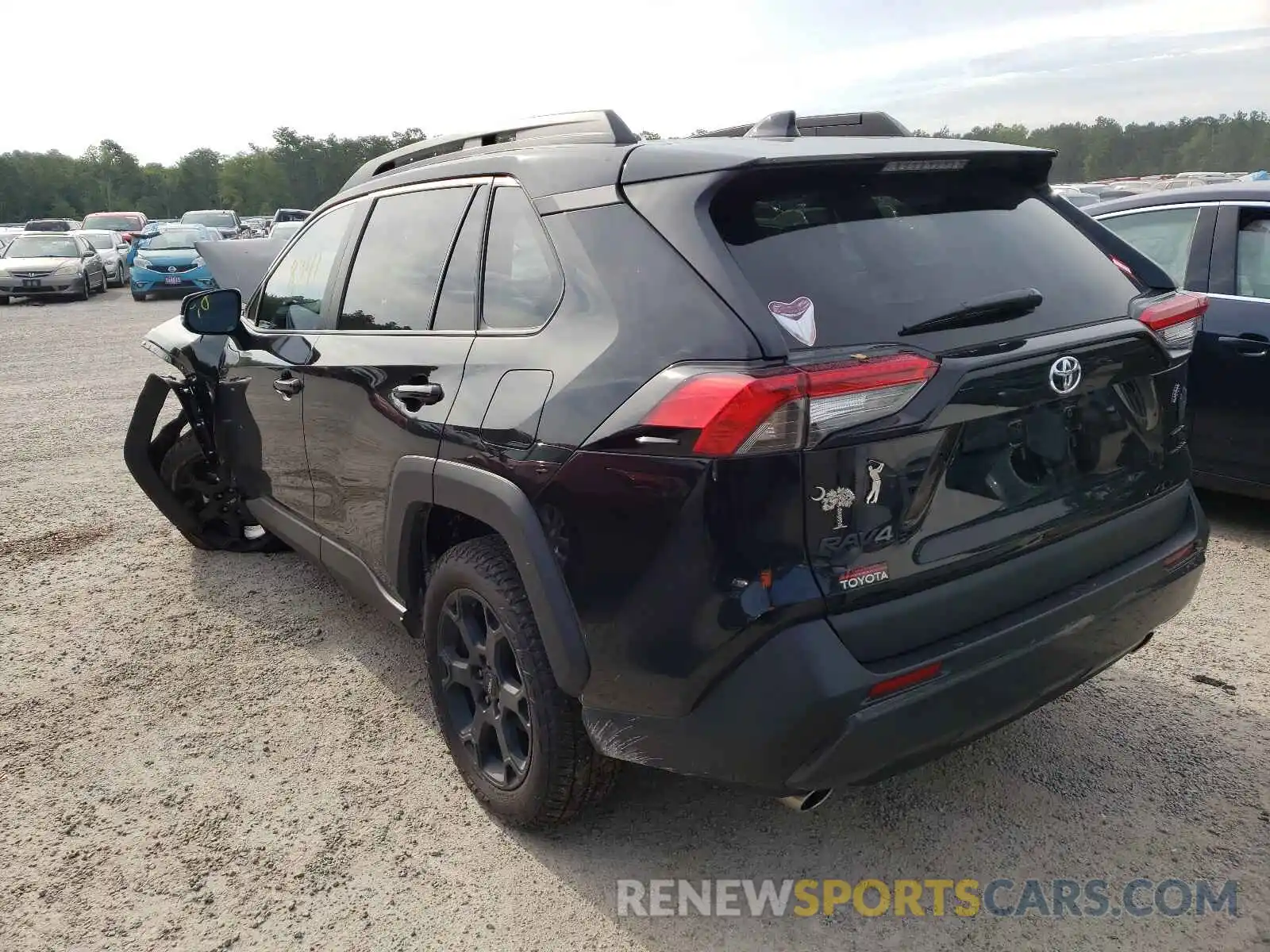 3 Photograph of a damaged car 2T3S1RFV6MW179837 TOYOTA RAV4 2021