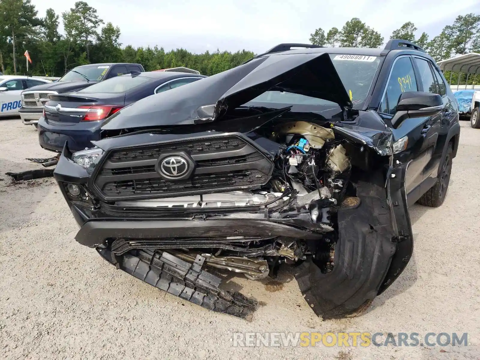 9 Photograph of a damaged car 2T3S1RFV6MW179837 TOYOTA RAV4 2021