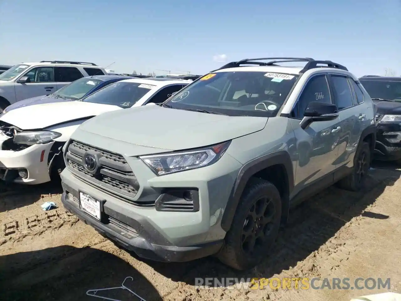 2 Photograph of a damaged car 2T3S1RFV6MW218085 TOYOTA RAV4 2021