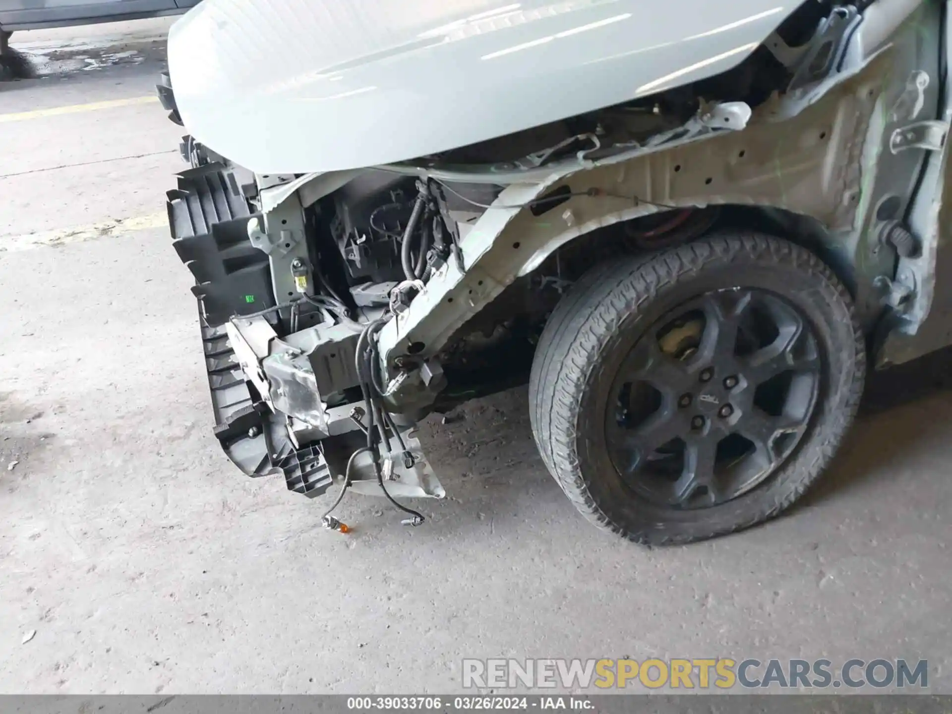 19 Photograph of a damaged car 2T3S1RFV7MW167695 TOYOTA RAV4 2021