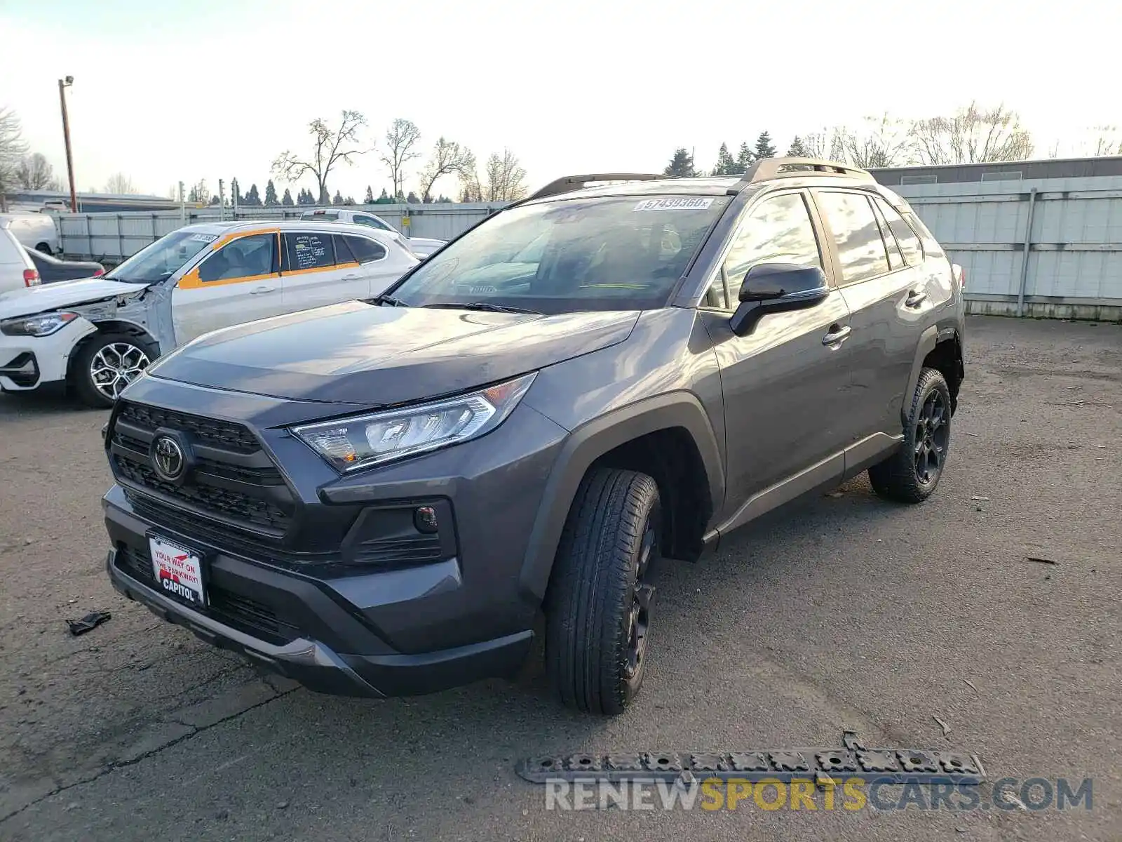 2 Photograph of a damaged car 2T3S1RFV8MW152655 TOYOTA RAV4 2021