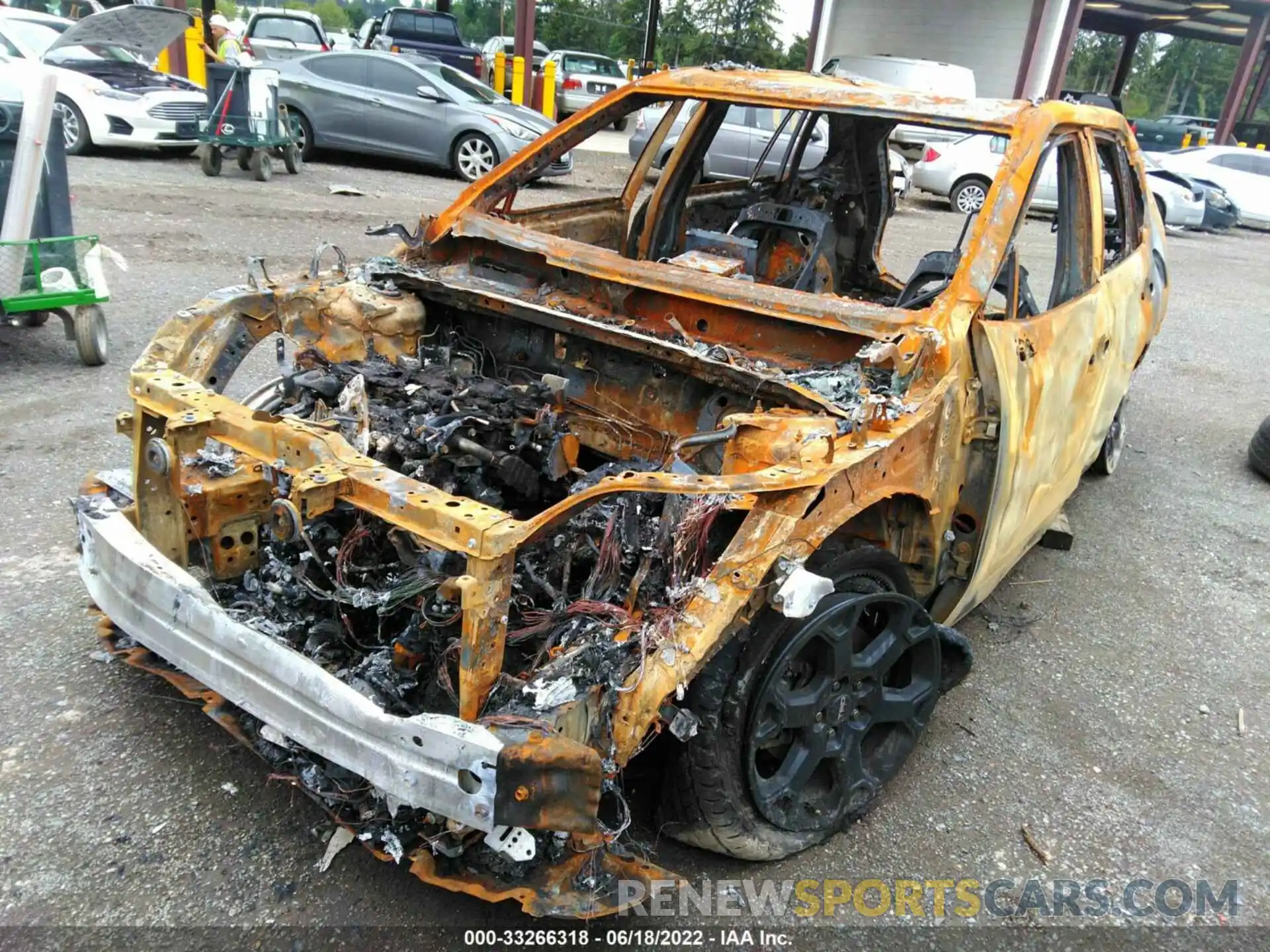 2 Photograph of a damaged car 2T3S1RFV8MW170167 TOYOTA RAV4 2021