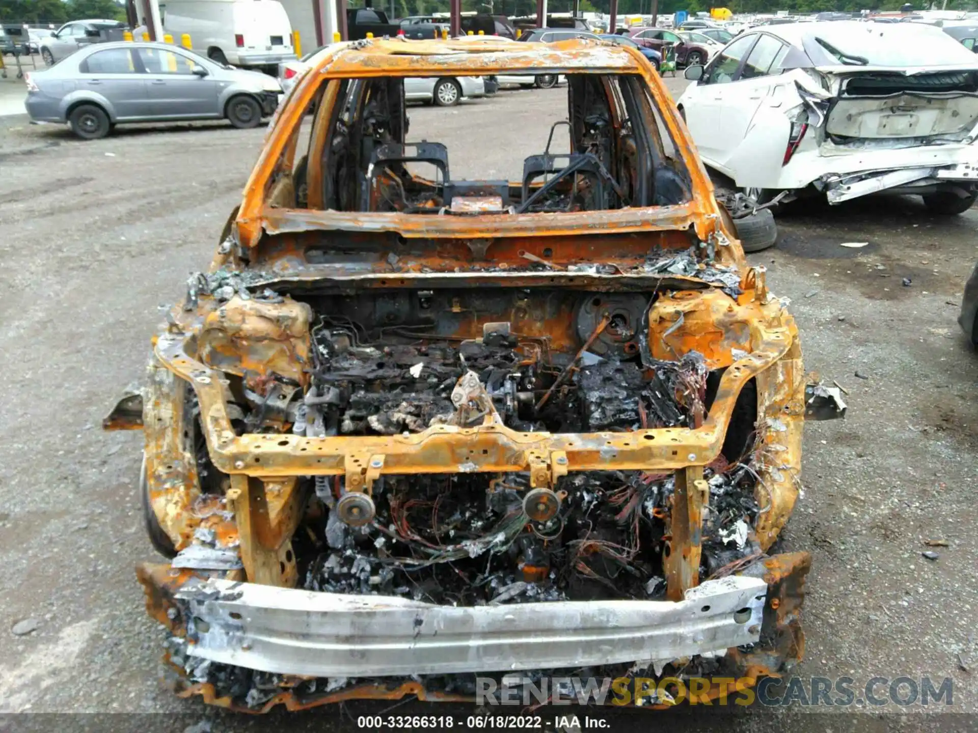 6 Фотография поврежденного автомобиля 2T3S1RFV8MW170167 TOYOTA RAV4 2021