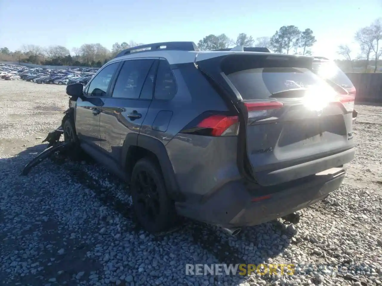 3 Photograph of a damaged car 2T3S1RFV8MW208660 TOYOTA RAV4 2021