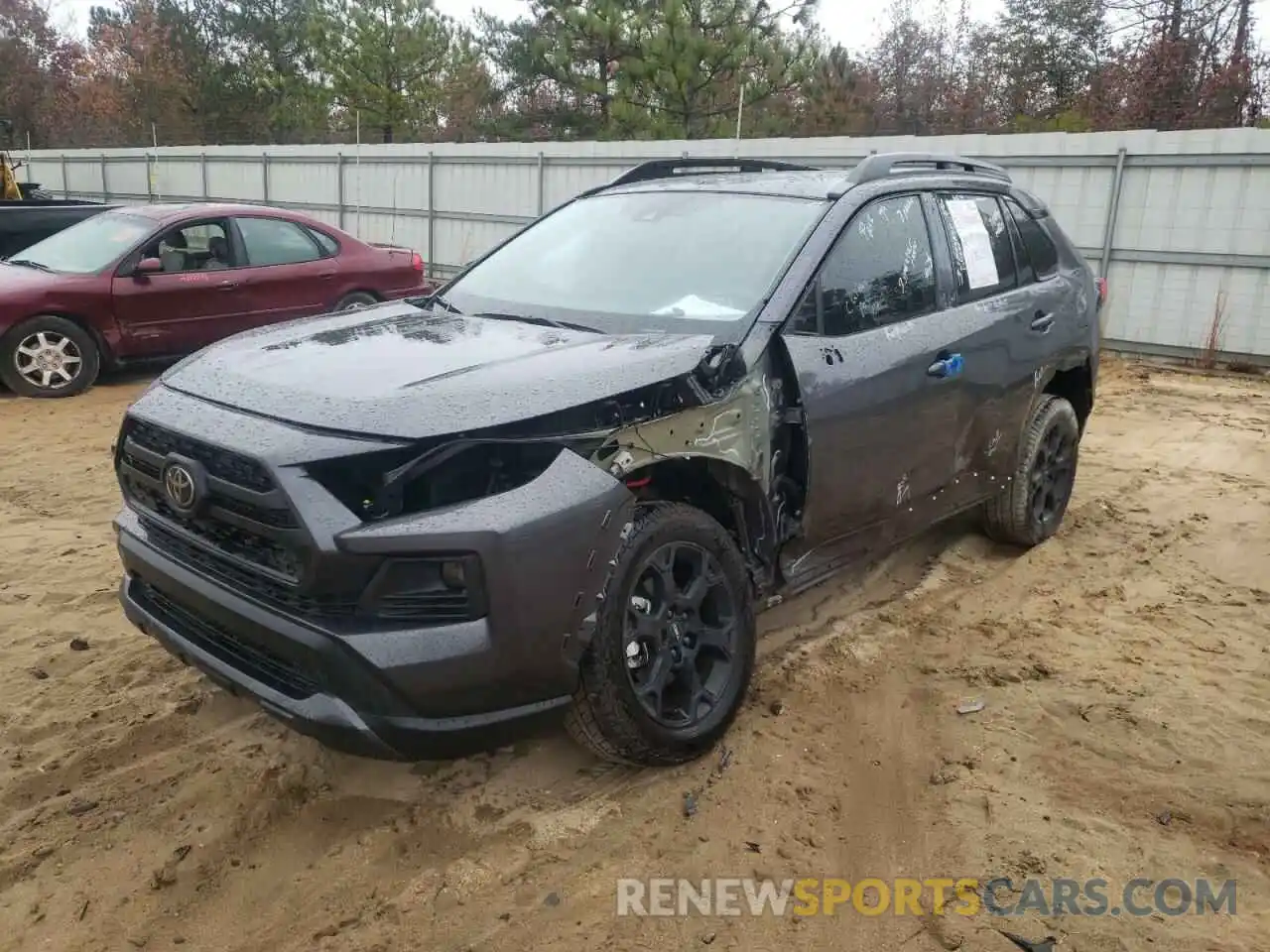 2 Photograph of a damaged car 2T3S1RFV9MW177810 TOYOTA RAV4 2021