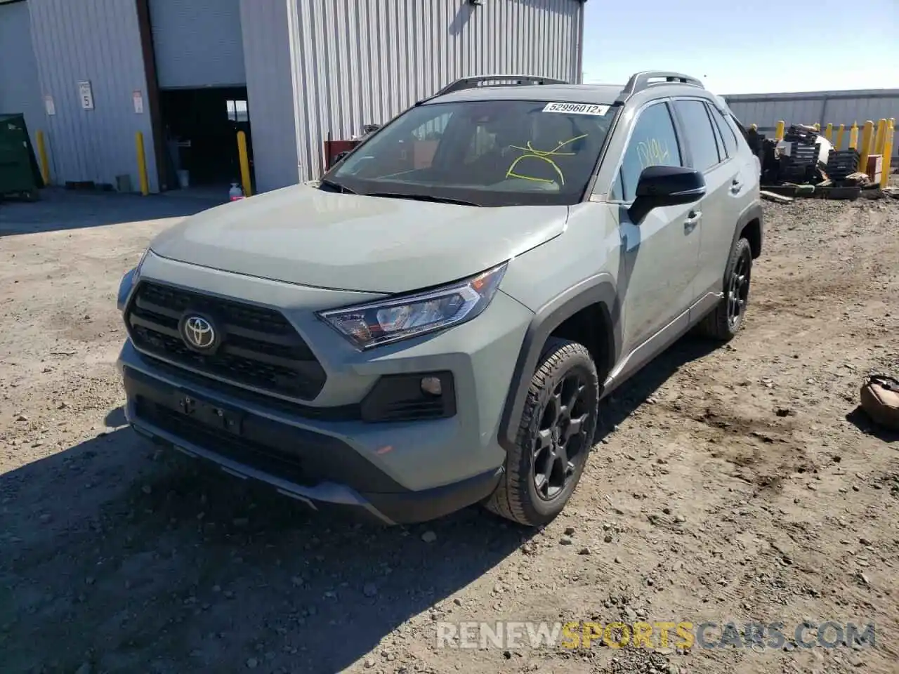 2 Photograph of a damaged car 2T3S1RFV9MW212720 TOYOTA RAV4 2021