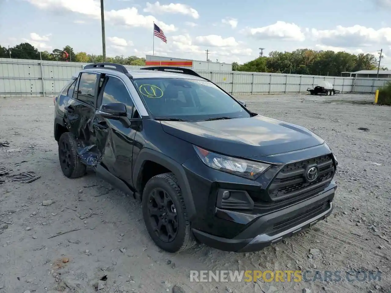 1 Photograph of a damaged car 2T3S1RFVXMW221670 TOYOTA RAV4 2021