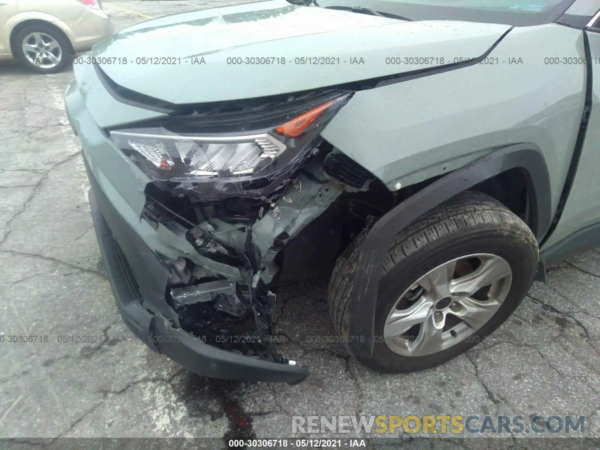 6 Photograph of a damaged car 2T3W1RFV0MC089358 TOYOTA RAV4 2021