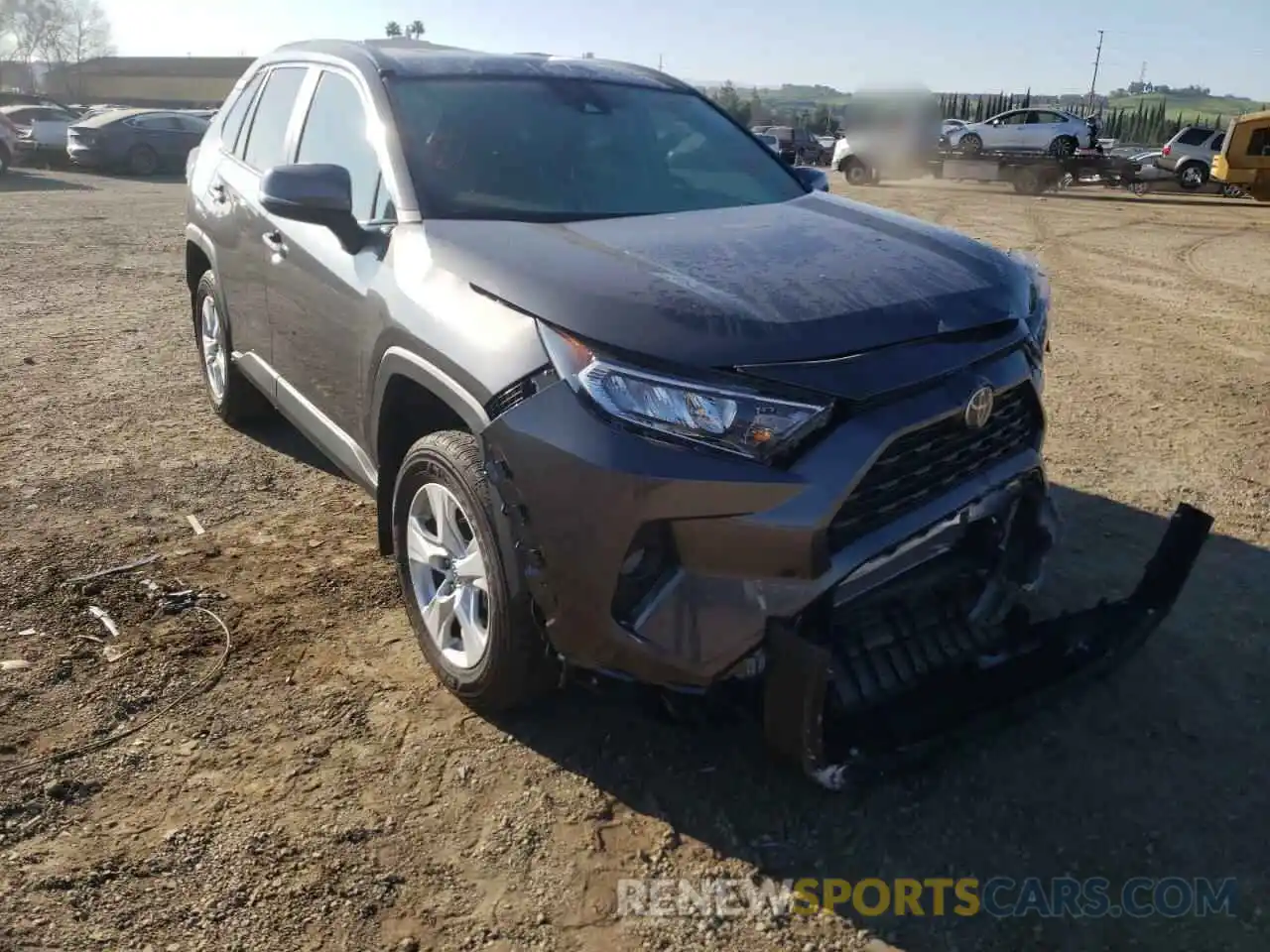 1 Photograph of a damaged car 2T3W1RFV0MC094009 TOYOTA RAV4 2021