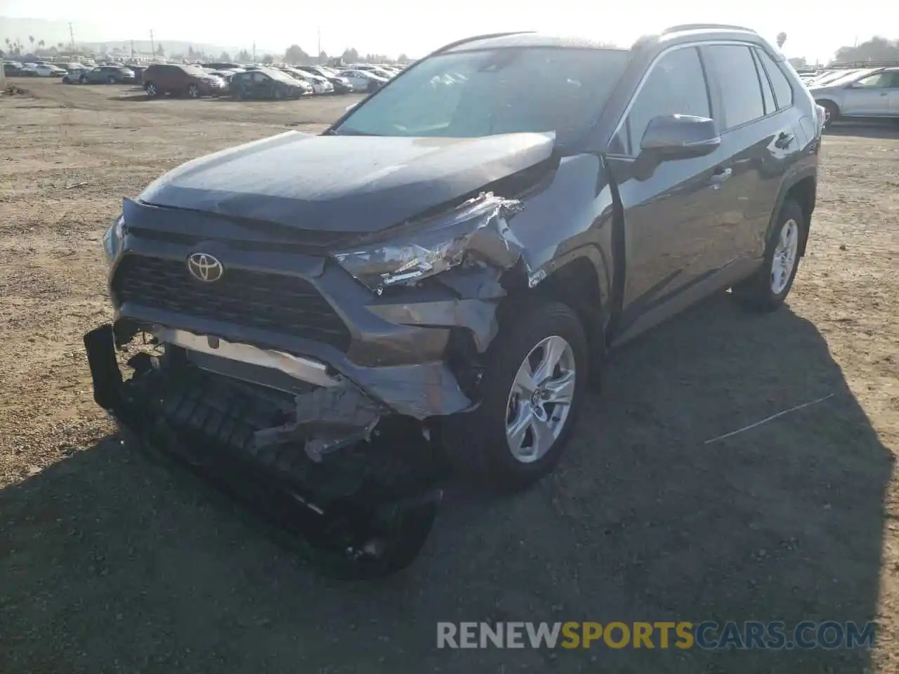 2 Photograph of a damaged car 2T3W1RFV0MC094009 TOYOTA RAV4 2021