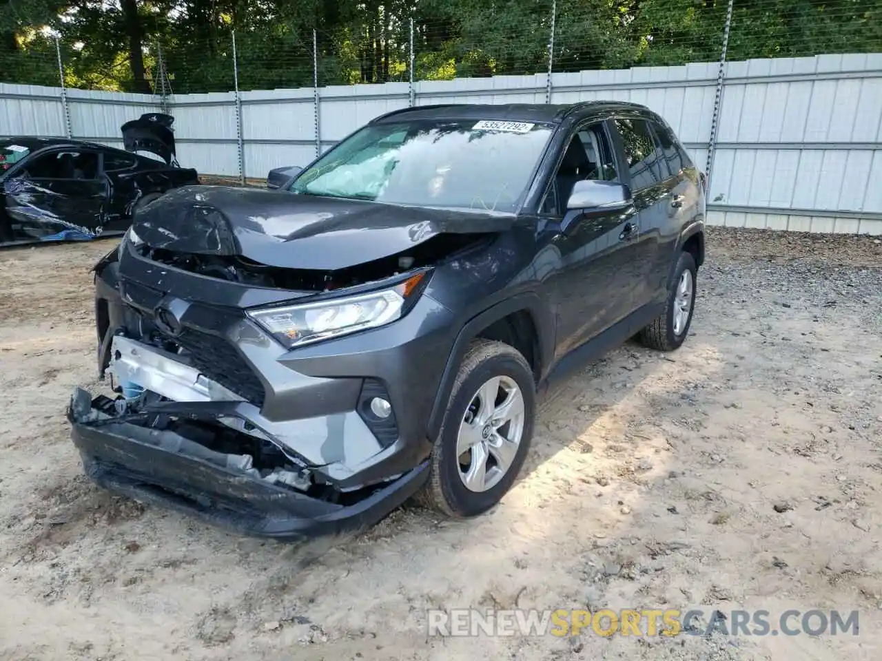 2 Photograph of a damaged car 2T3W1RFV0MC096570 TOYOTA RAV4 2021