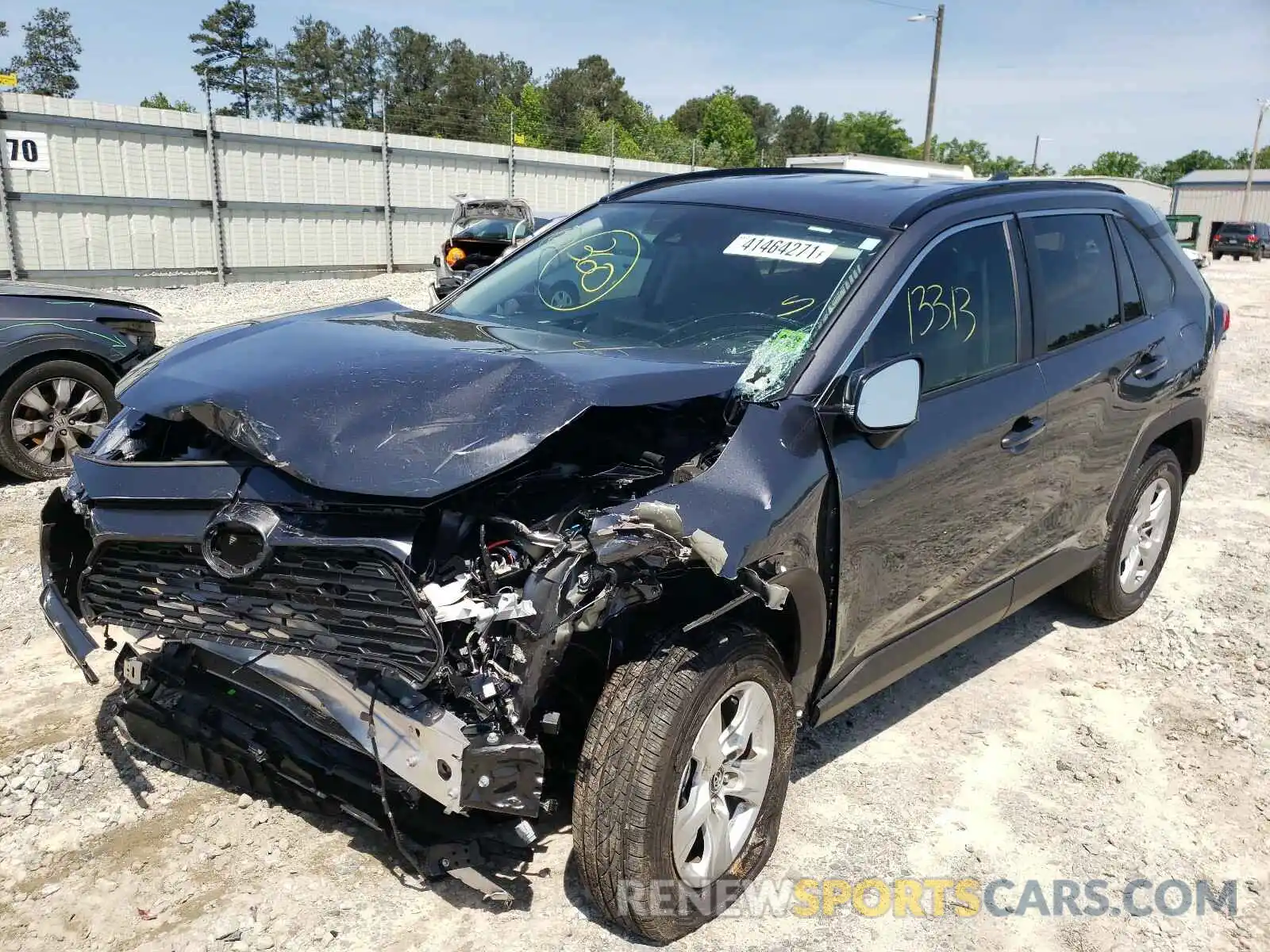 2 Photograph of a damaged car 2T3W1RFV0MC096892 TOYOTA RAV4 2021