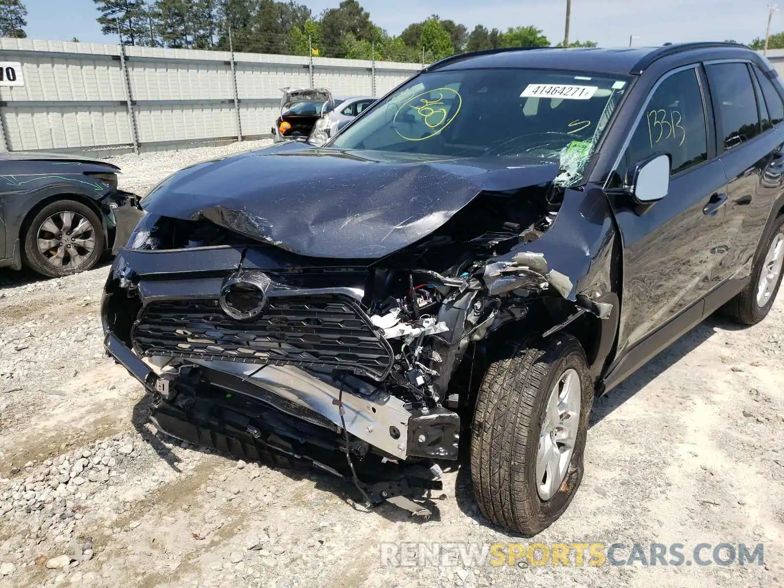 9 Photograph of a damaged car 2T3W1RFV0MC096892 TOYOTA RAV4 2021