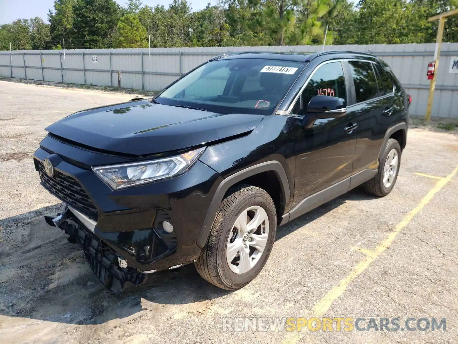 2 Photograph of a damaged car 2T3W1RFV0MC097055 TOYOTA RAV4 2021