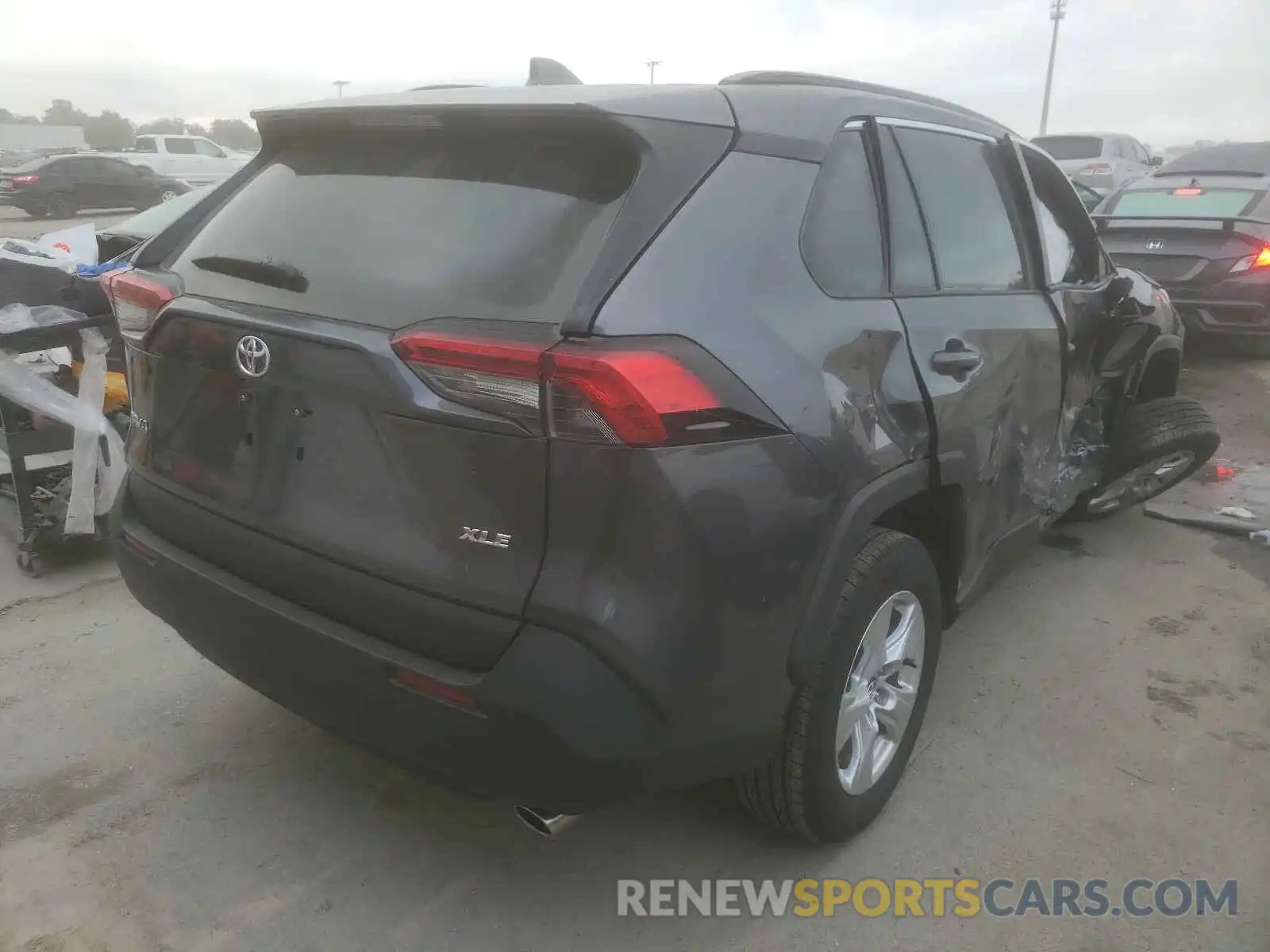 4 Photograph of a damaged car 2T3W1RFV0MC097847 TOYOTA RAV4 2021