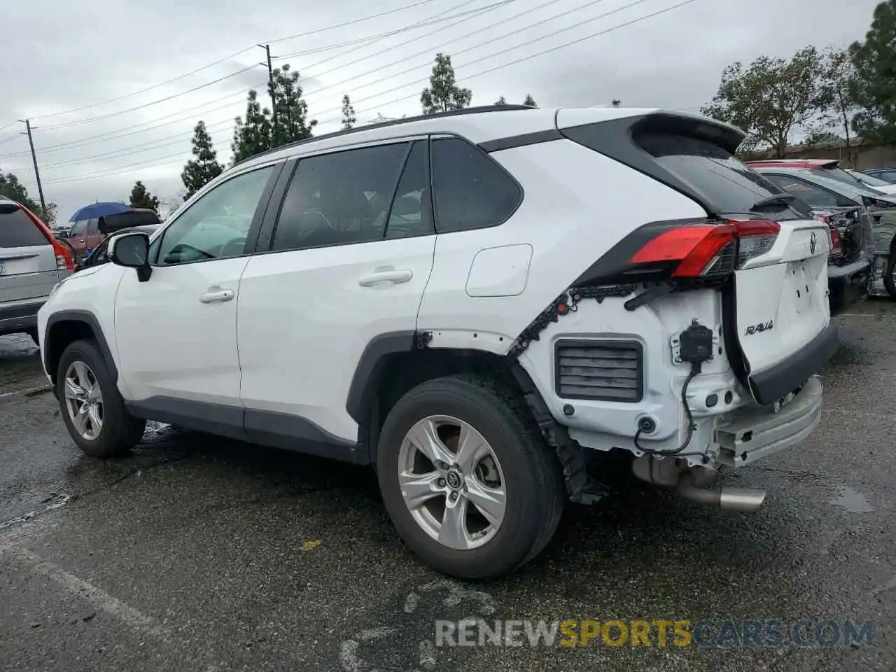 2 Photograph of a damaged car 2T3W1RFV0MC099307 TOYOTA RAV4 2021