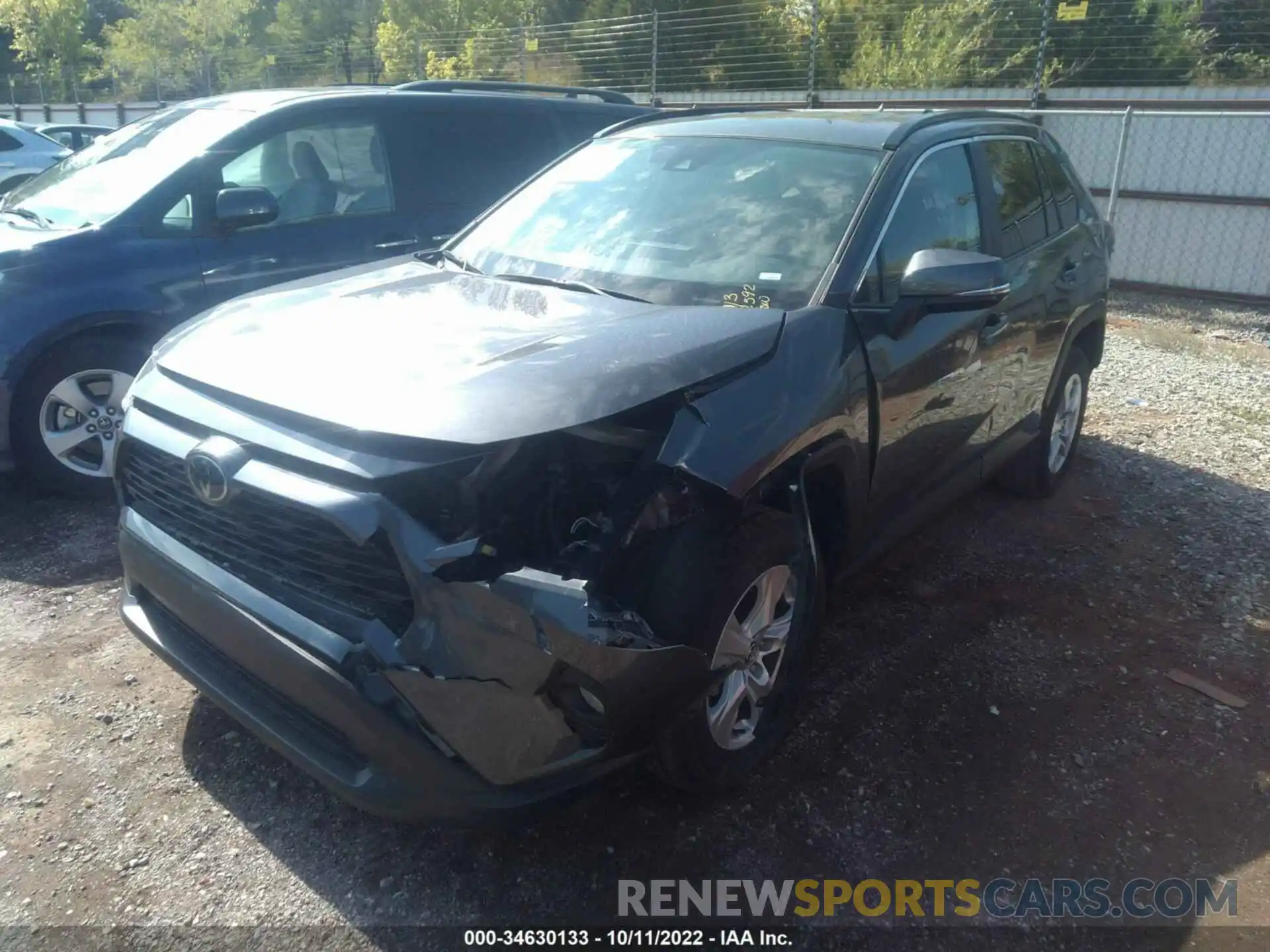 2 Photograph of a damaged car 2T3W1RFV0MC100231 TOYOTA RAV4 2021