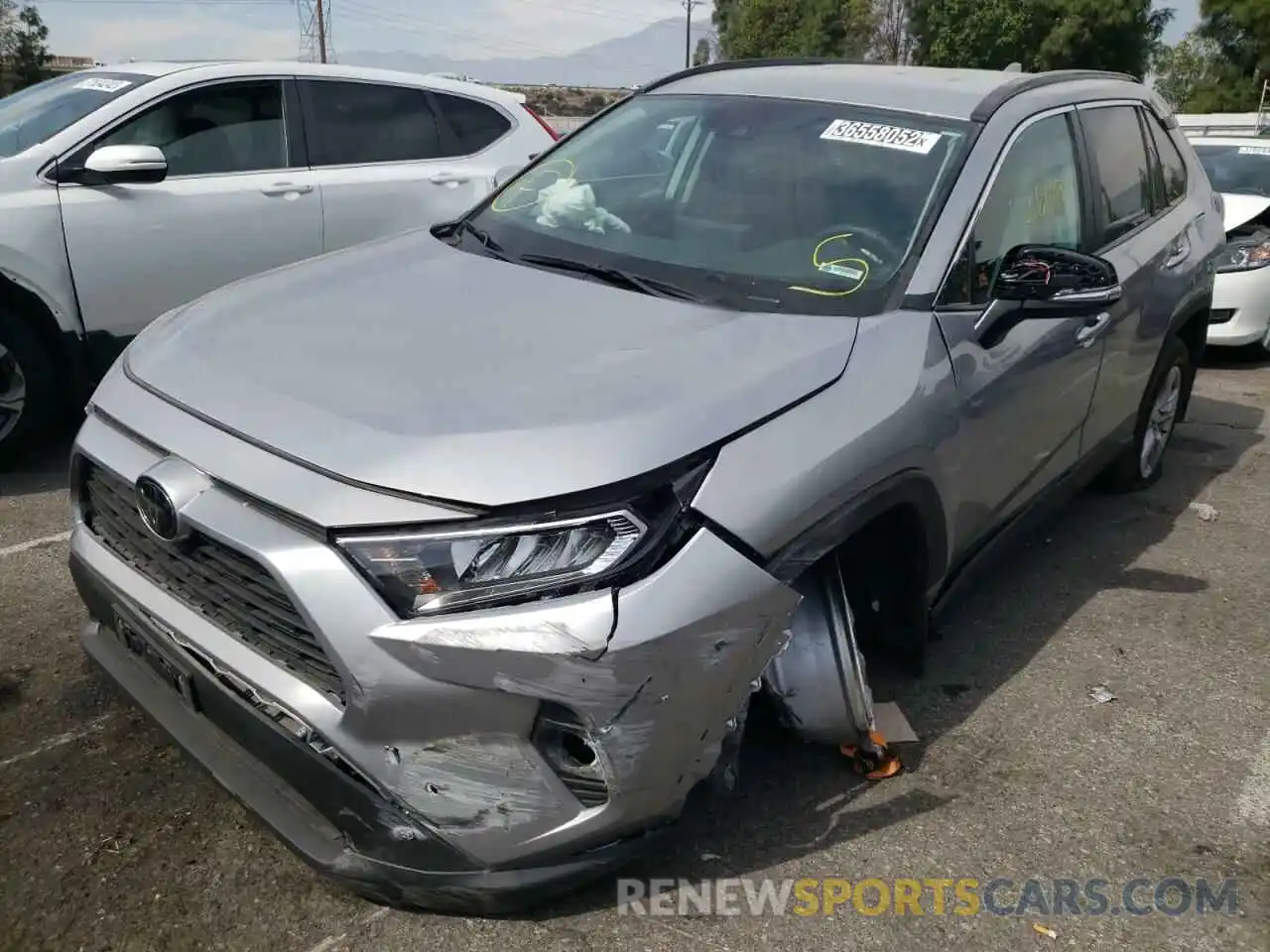 2 Photograph of a damaged car 2T3W1RFV0MC109852 TOYOTA RAV4 2021