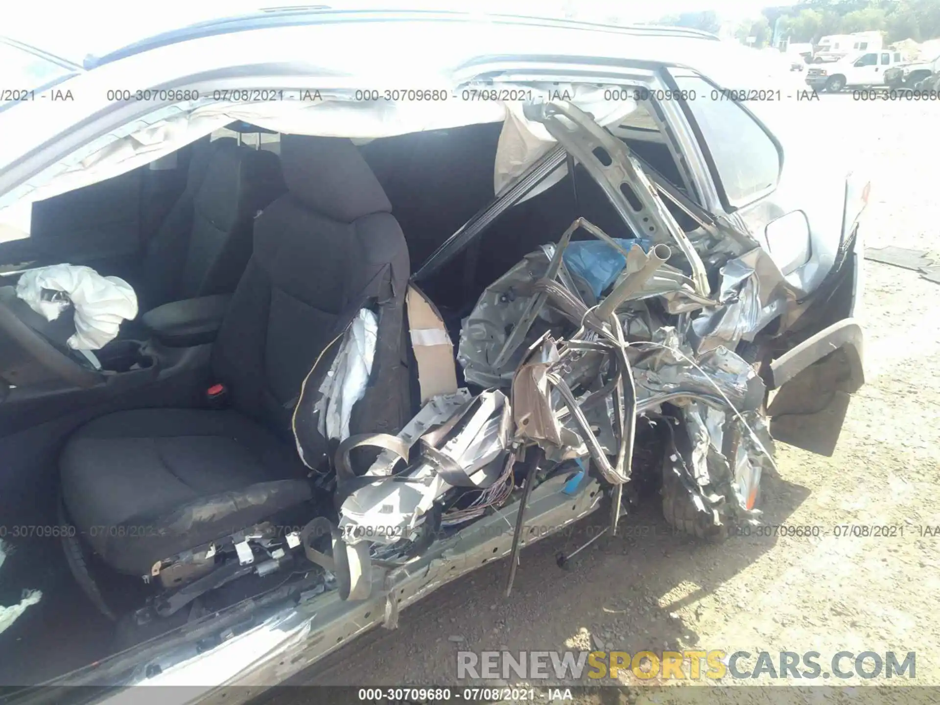 6 Photograph of a damaged car 2T3W1RFV0MC123850 TOYOTA RAV4 2021