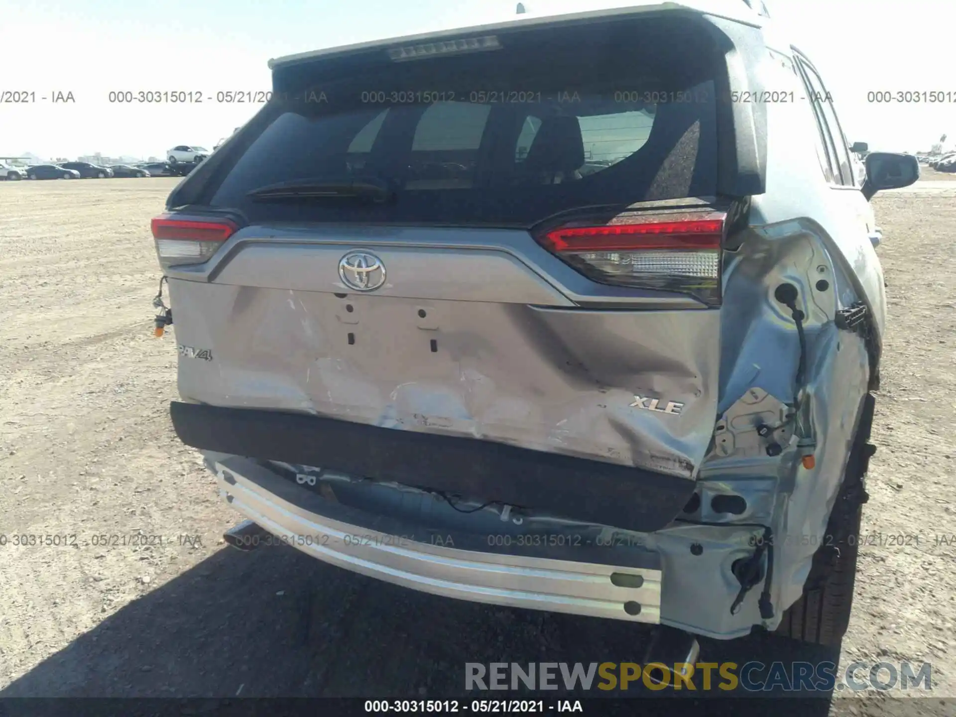 6 Photograph of a damaged car 2T3W1RFV0MC129700 TOYOTA RAV4 2021