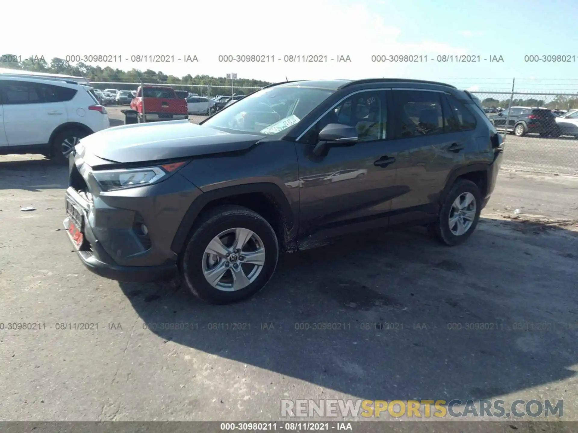 2 Photograph of a damaged car 2T3W1RFV0MC136159 TOYOTA RAV4 2021