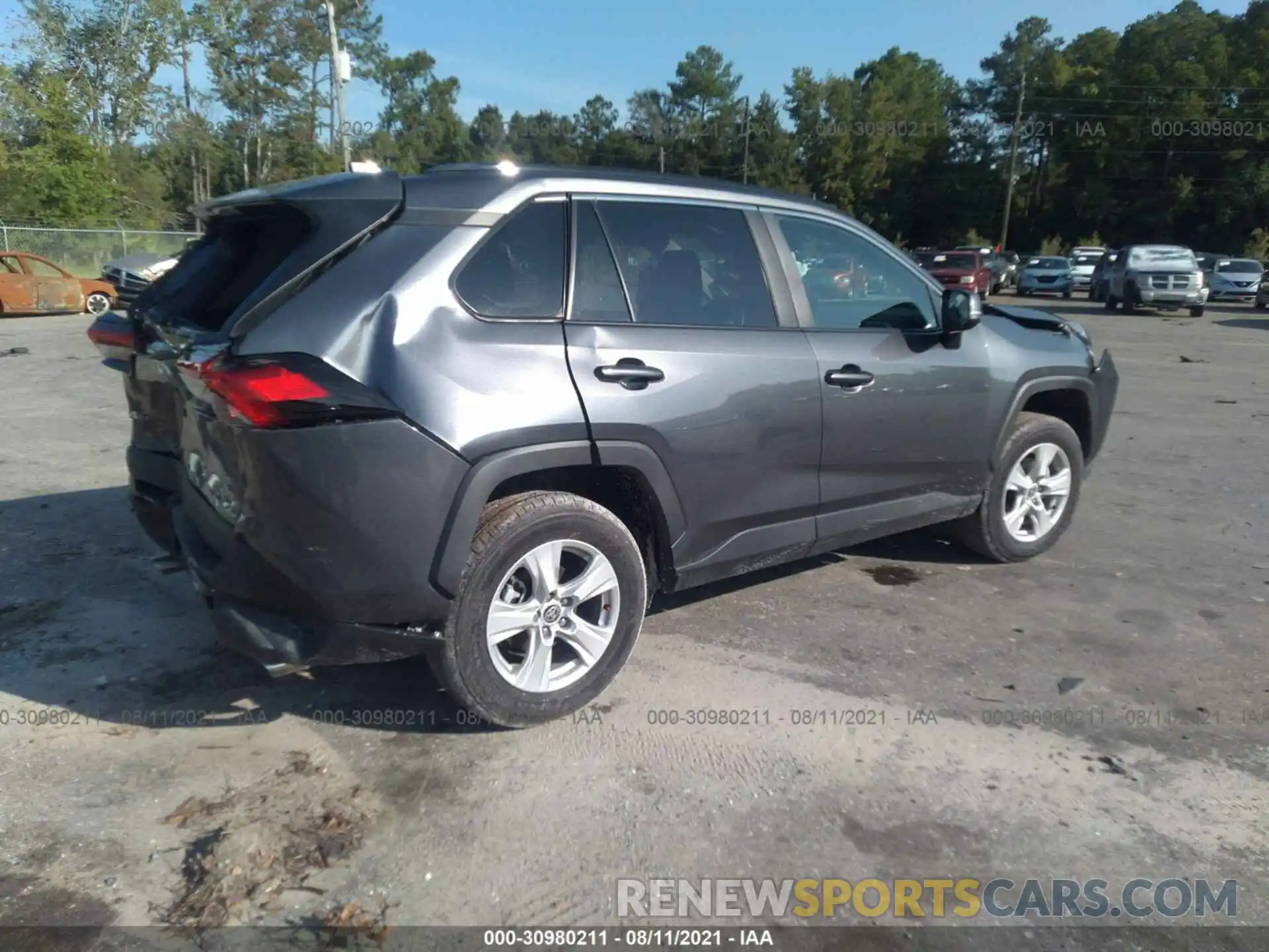 4 Photograph of a damaged car 2T3W1RFV0MC136159 TOYOTA RAV4 2021